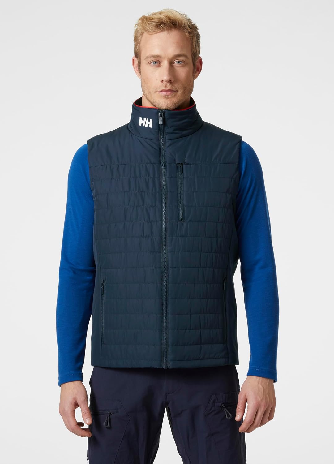 Detalle de Helly Hansen Uomo Gilet Isolante Crew 2.0: calore e leggerezza in un gilet Primaloft