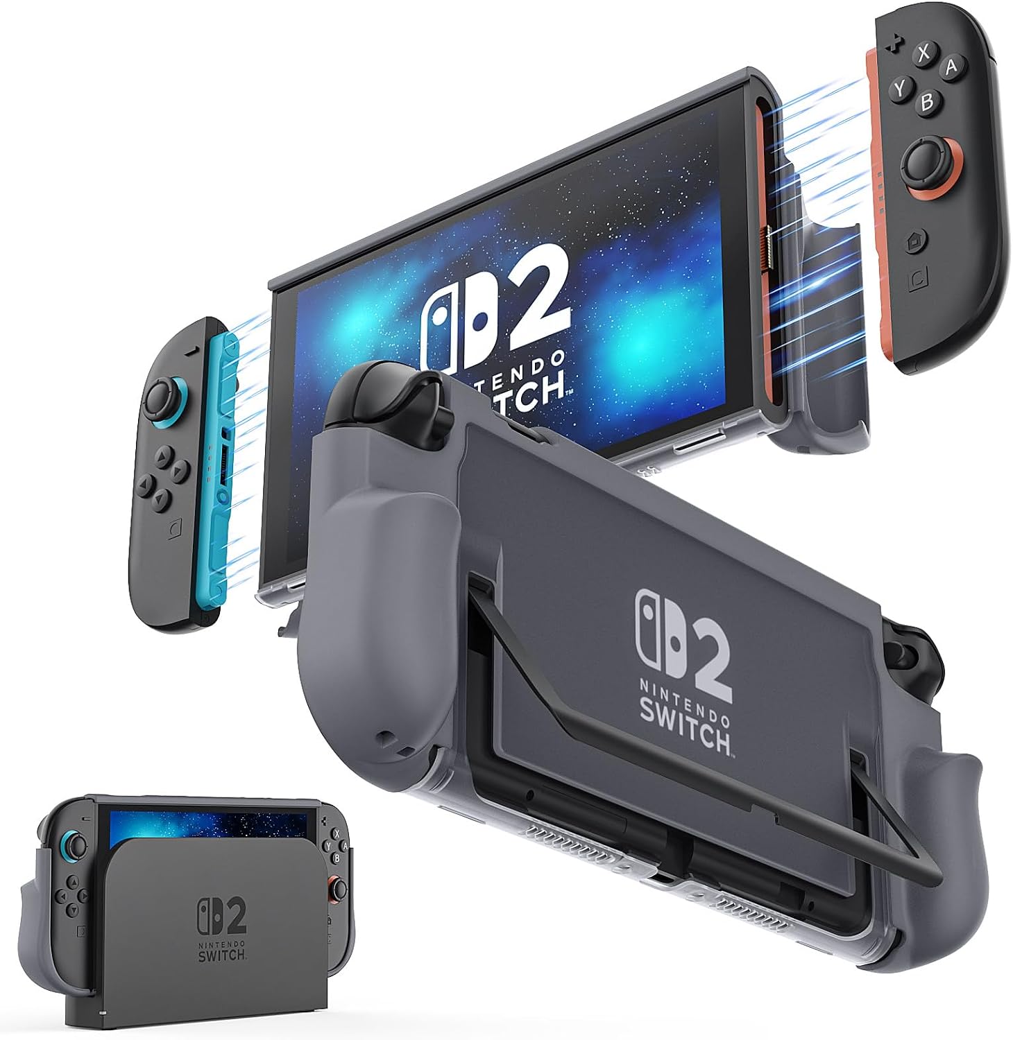 Detalle de MoKo Dockable Case for Switch 2