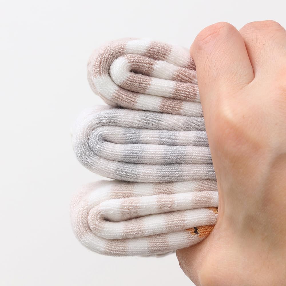 Thumbnail 1 de FedMois 5 Pairs Baby & Kids Warm Winter Crew Socks with Anti-Skid Grip