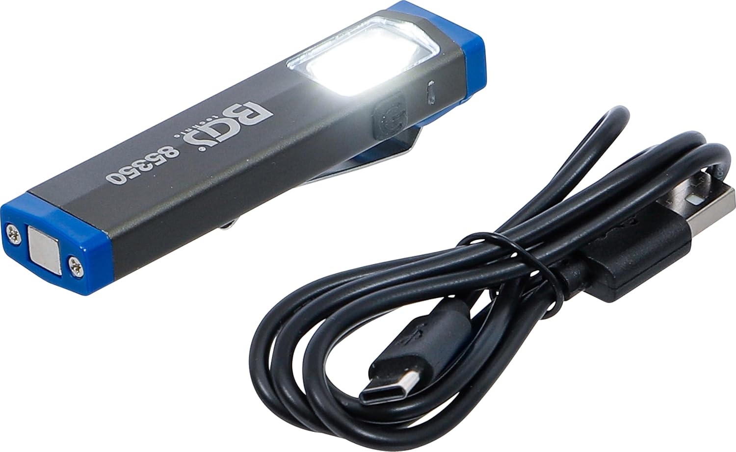 Detalle de BGS 85350: Mini torcia da lavoro in alluminio con COB-LED