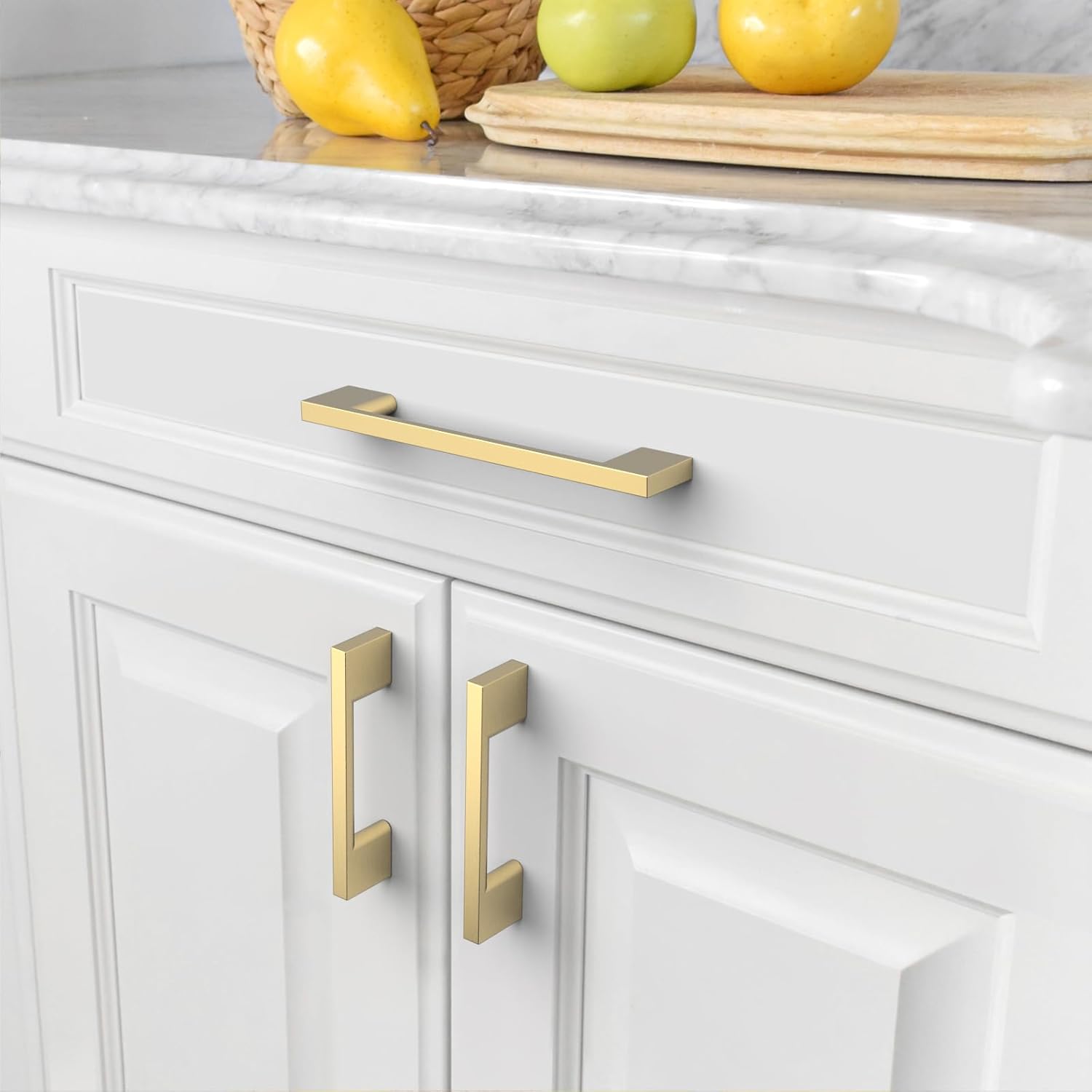 Detalle de Amerdeco 10 Pack Champagne Bronze 5-Inch Cabinet Pulls (128mm) AM008