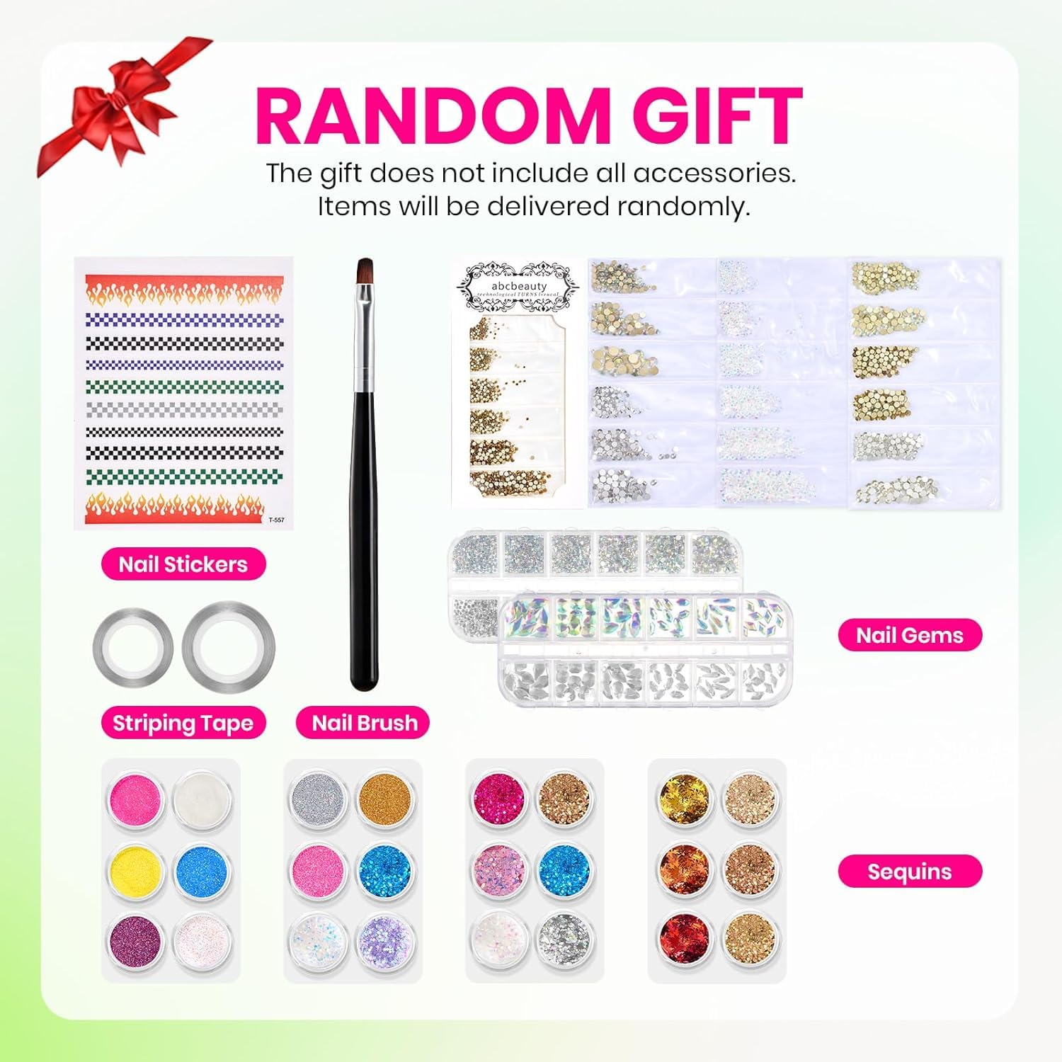 Thumbnail 6 de Beetles Gel Nail Polish Kit with UV Light (53-Piece) — Emotional Spectrum Pro, 32 Colors + Base/Top Coats