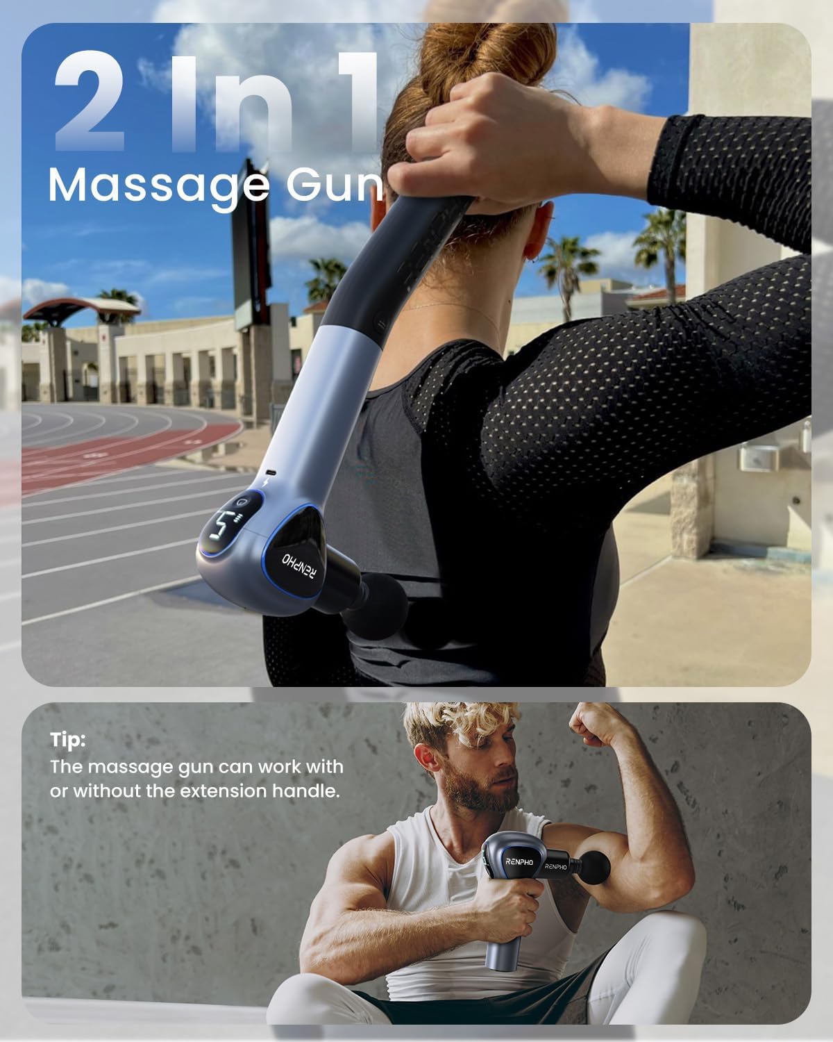 Thumbnail 4 de Renpho Reach Massage Gun