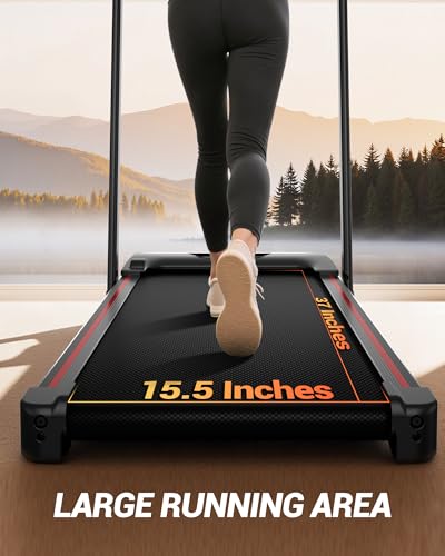 Detalle de UMAY Tapis de Course Pliable Inclinable 10KM/H – 2.5HP silencieux, 136 KG, 15% incline
