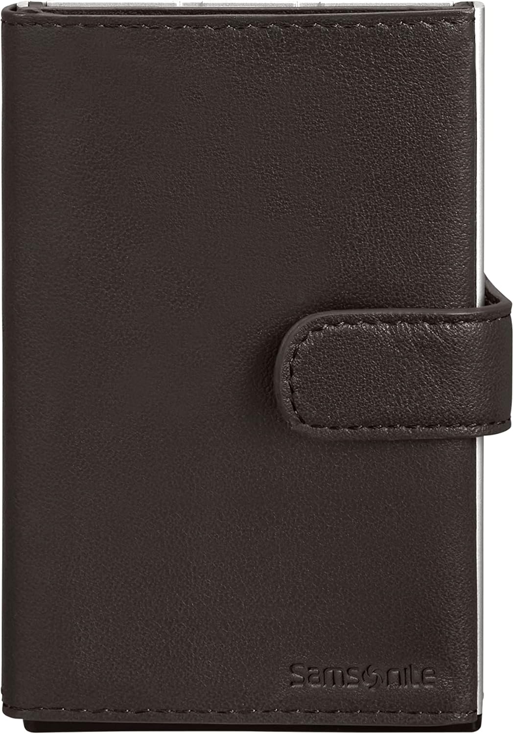 Thumbnail 3 de Samsonite ALU FIT SLG - Portafoglio compatto in alluminio, marrone