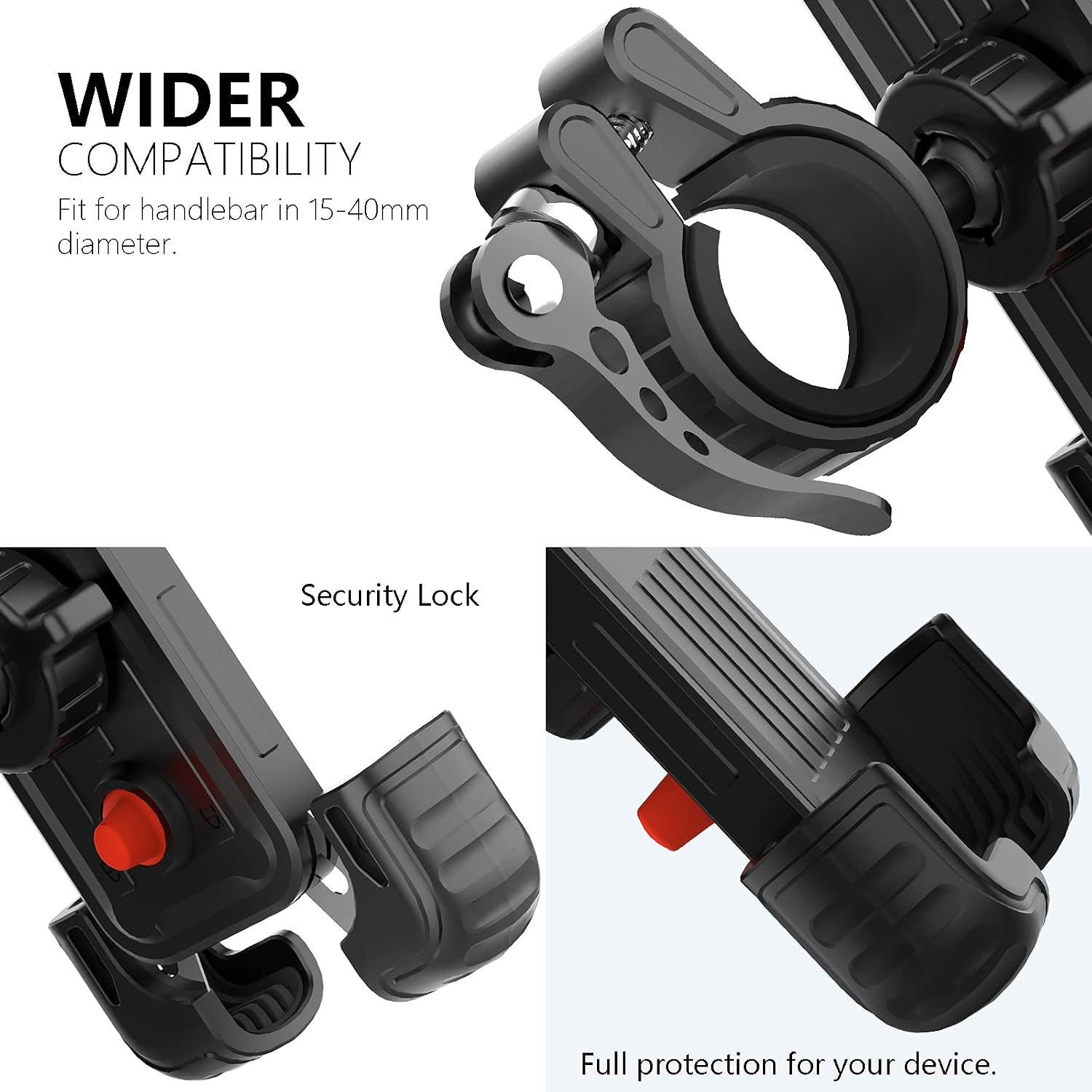Thumbnail 6 de Marspeeder Bike Phone Holder 4.7–6.8"