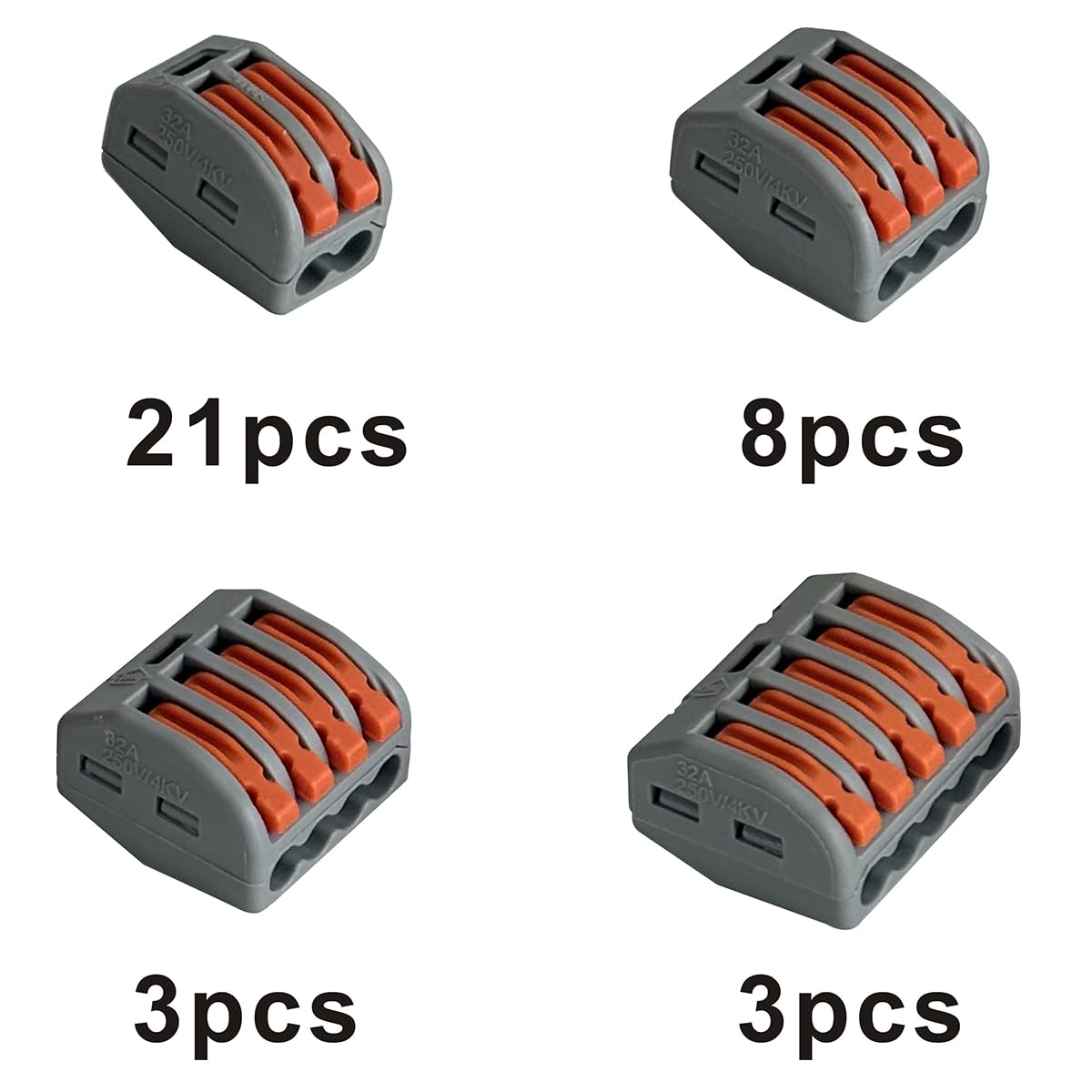 Detalle 2 de Lever Wire Connectors 28–12 AWG
