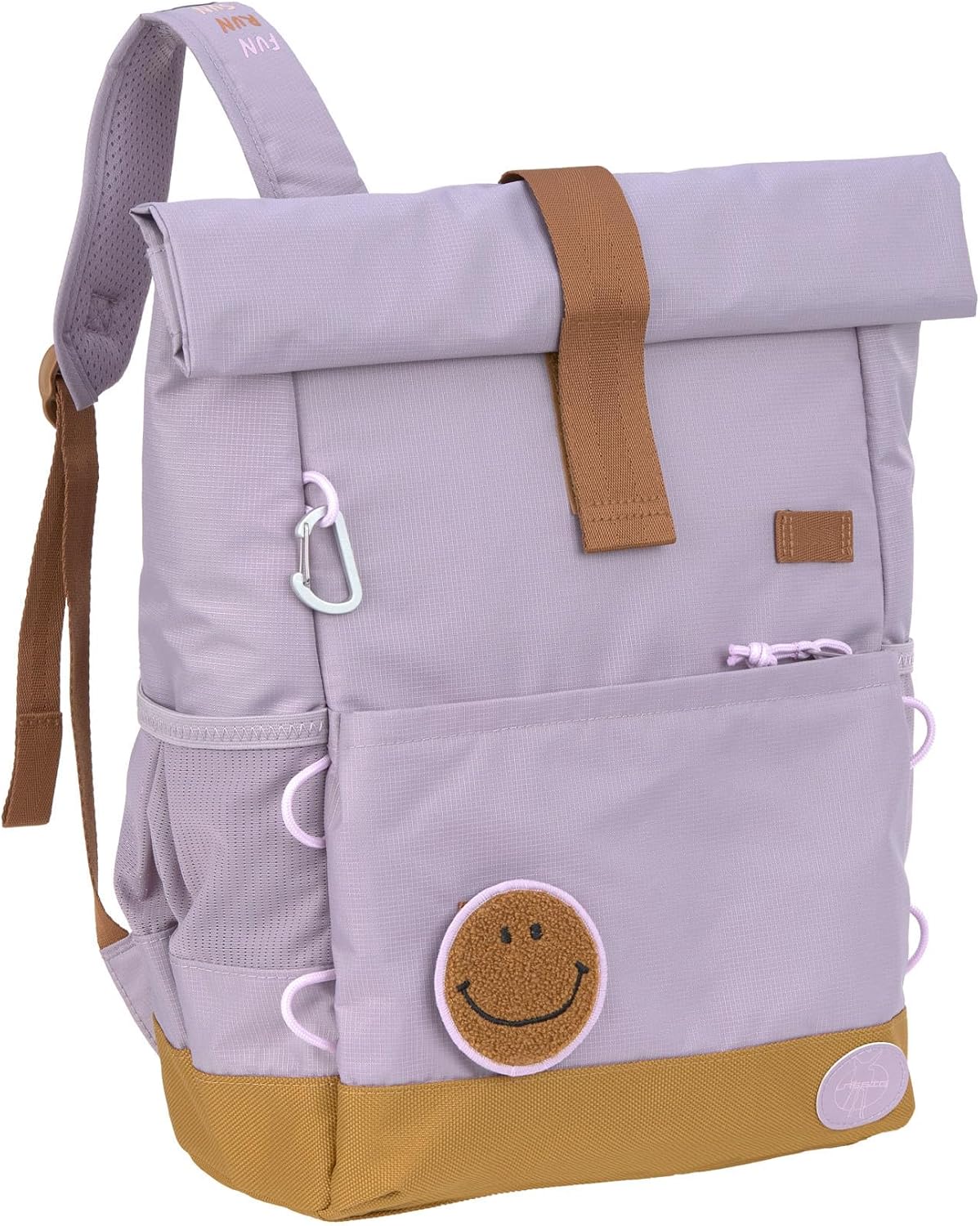 Detalle de LÄSSIG Kinderrucksack mit Brustgurt Rolltop, wasserabweisend – 12‑Liter Freizeitrucksack (Medium)