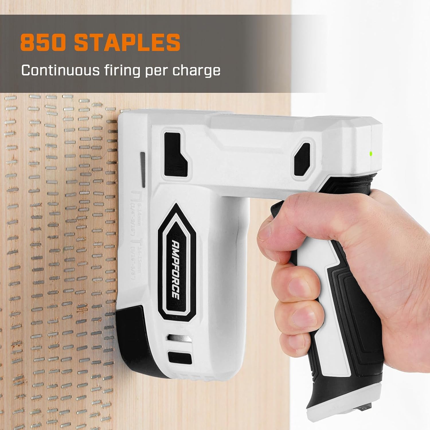 Thumbnail 4 de AMPFORCE 4V Cordless 2-in-1 Electric Staple Gun and Brad Nailer Kit