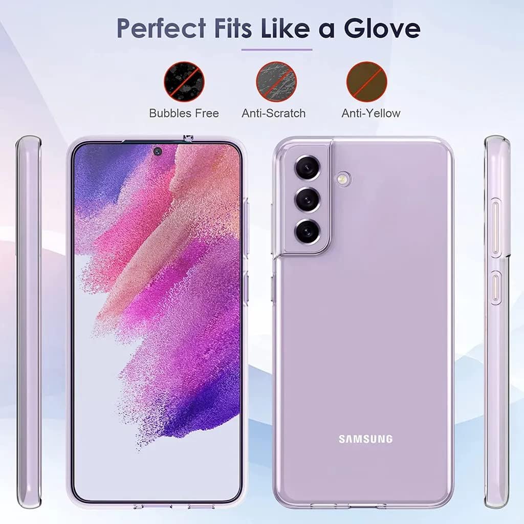 Thumbnail 3 de Oprimio Kristallklar Hülle für Samsung S21 FE – transparente Silikon-/TPU Case, ultra dünn