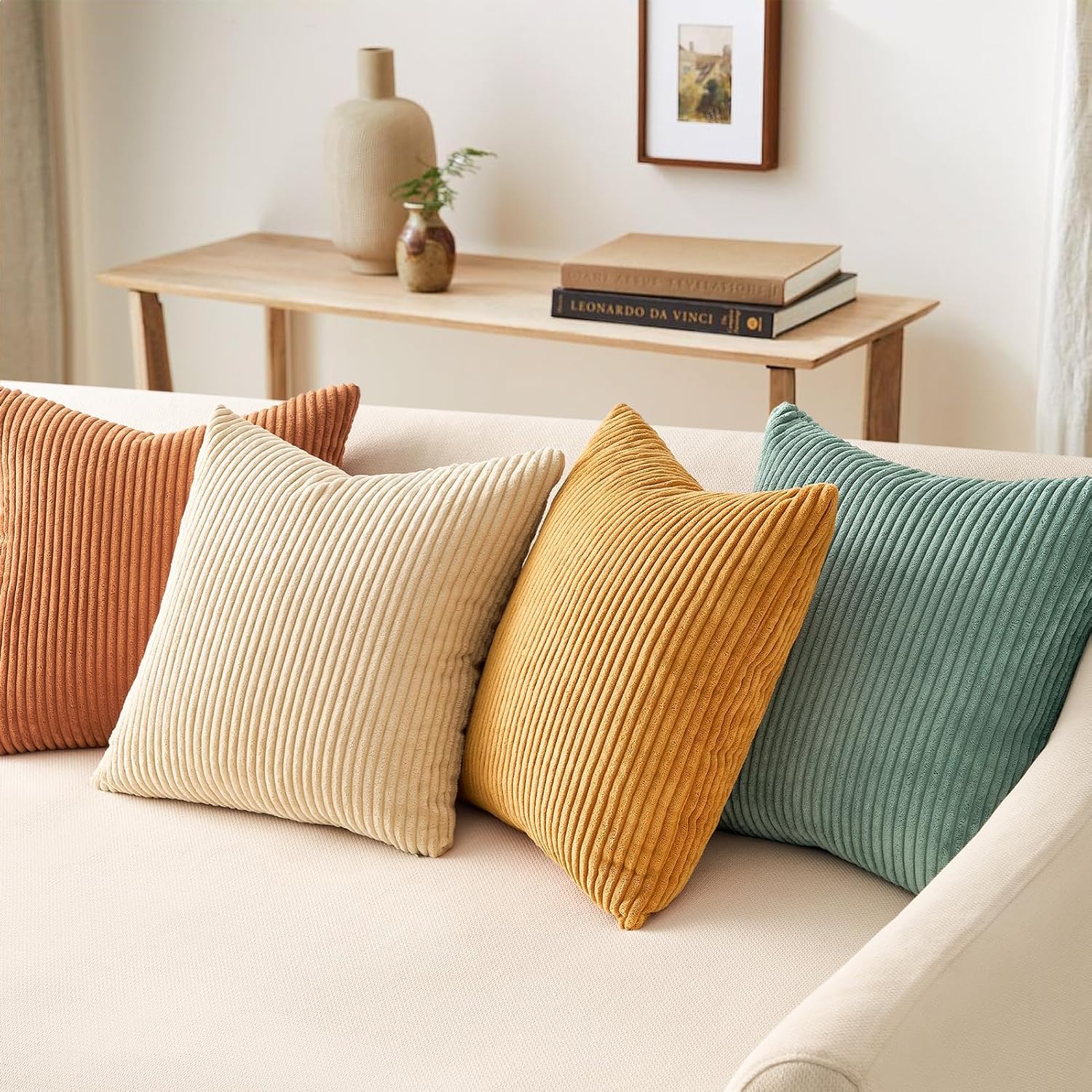Detalle 2 de Topfinel 18x18 Velvet Pillow Covers Set 🎨