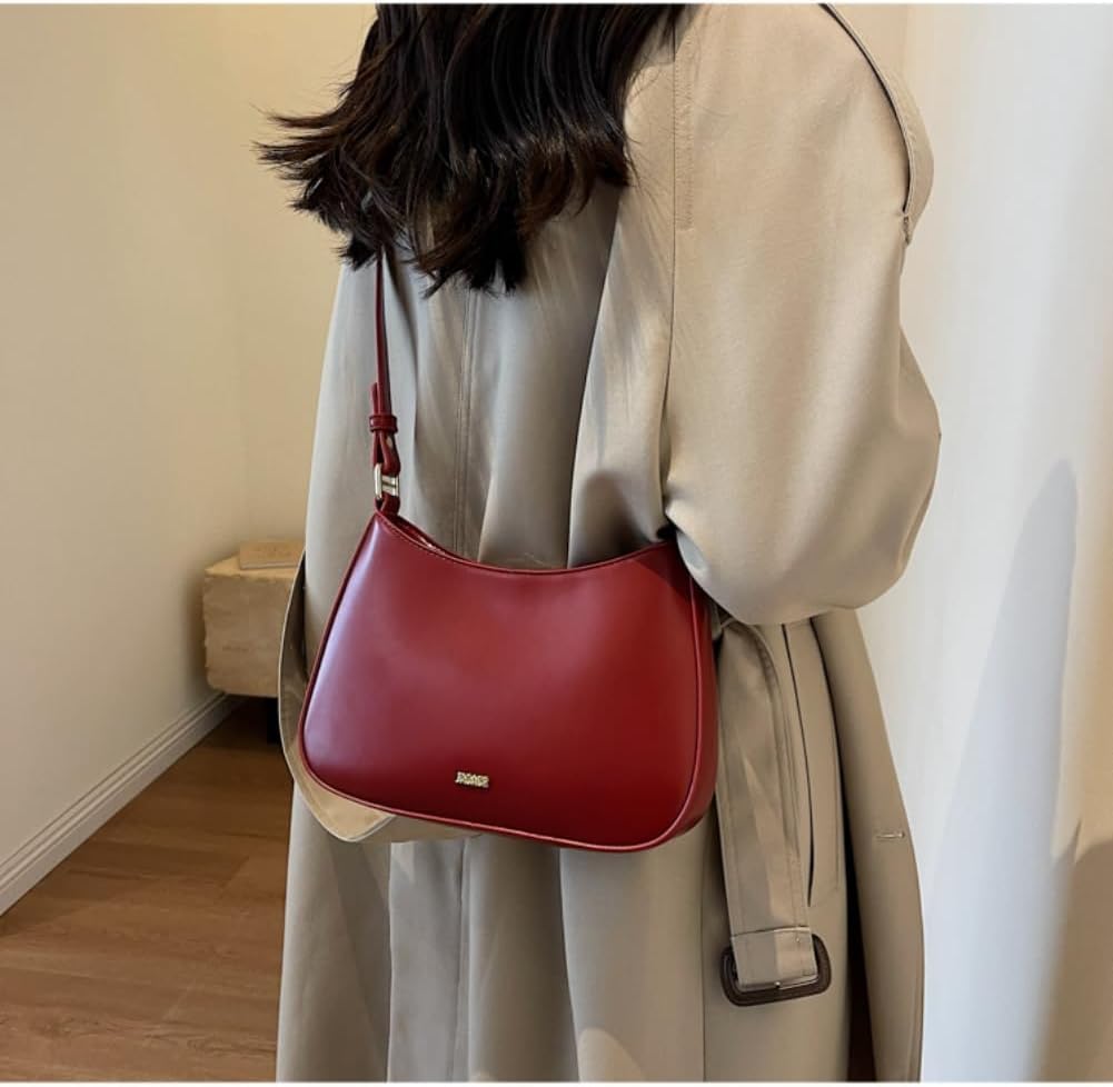 Detalle de Aucuu Borsa a Tracolla da Donna Piccola – stile Y2K retrò, pelle PU di qualità