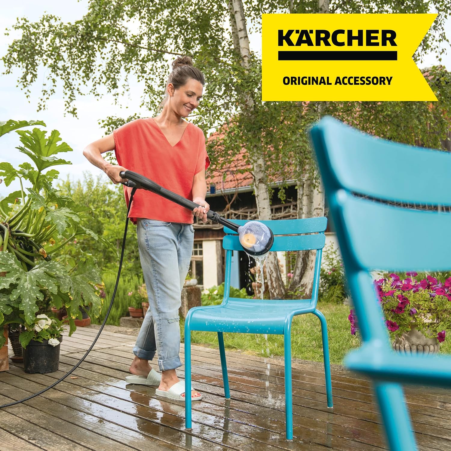 Detalle 2 de Kärcher WB 130 Universal Attachment, soft-bristle replacement head