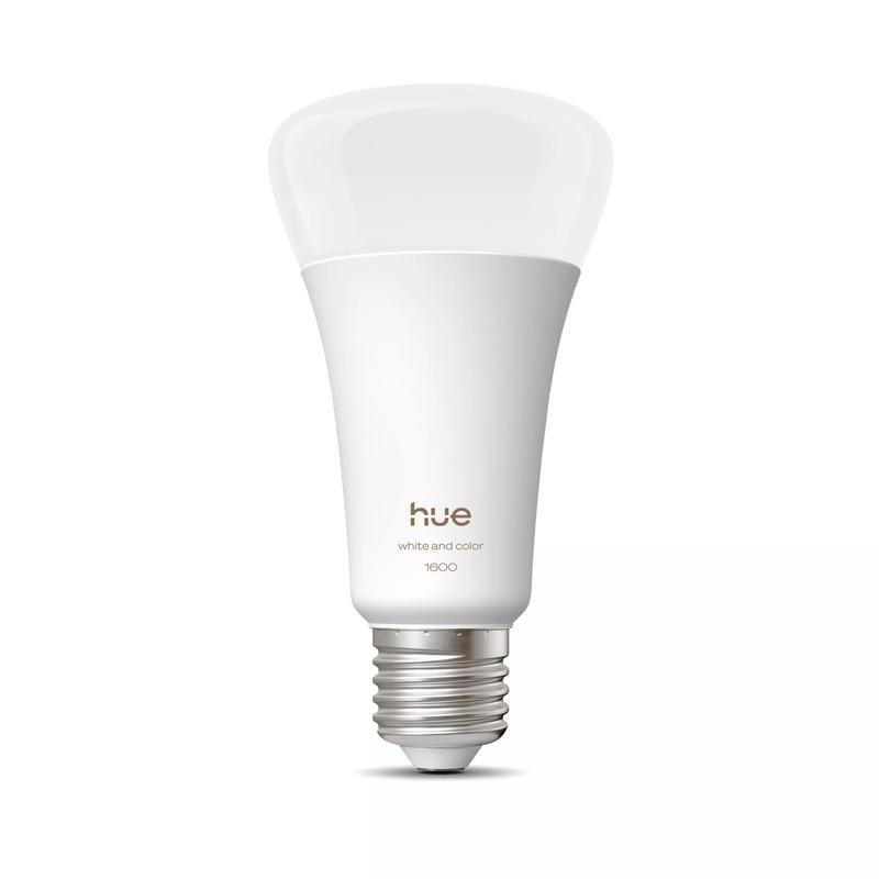 Detalle 1 de Philips Hue White and Color ambiance A67 E27 1100 lúmenes: bombilla inteligente con control total
