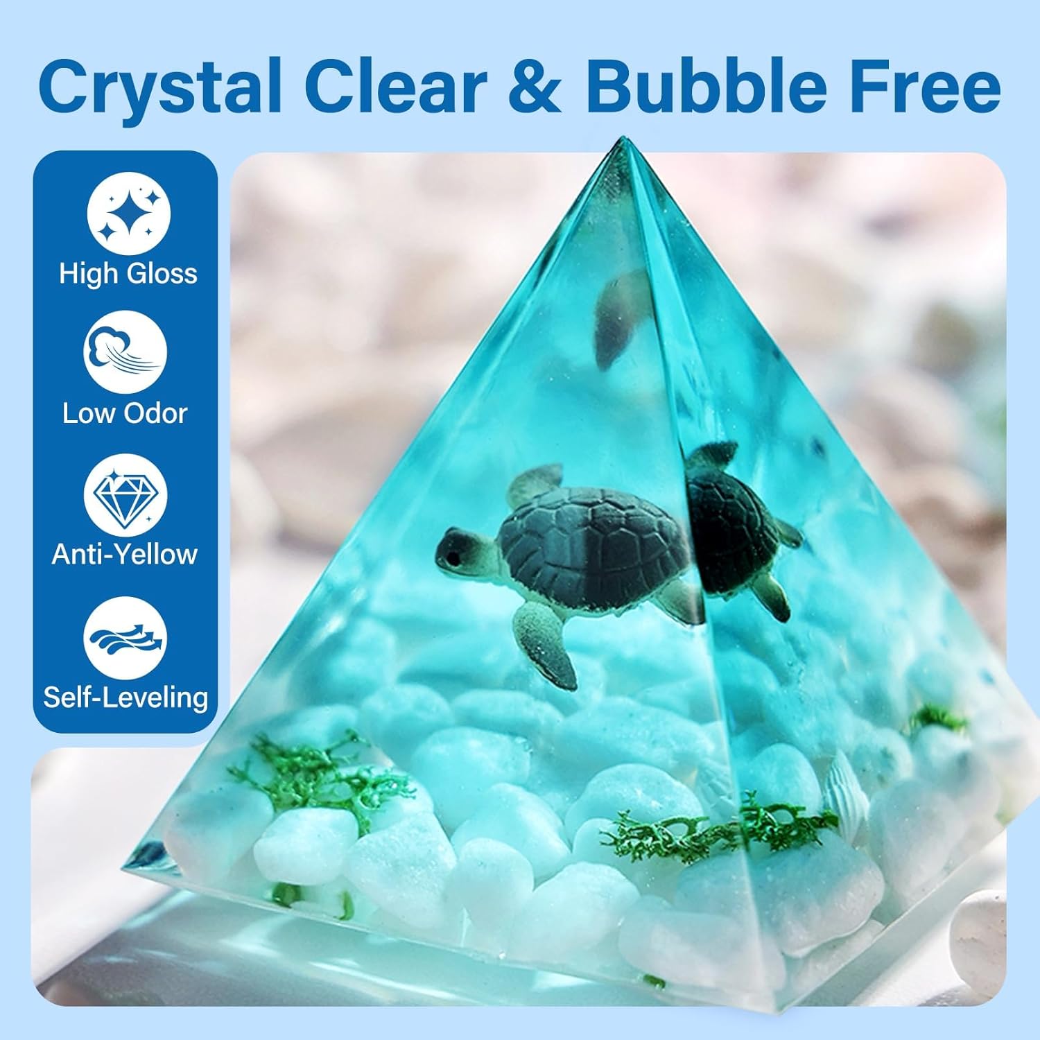 Thumbnail 1 de LET'S RESIN 500ml epoxy resin kit for beginners