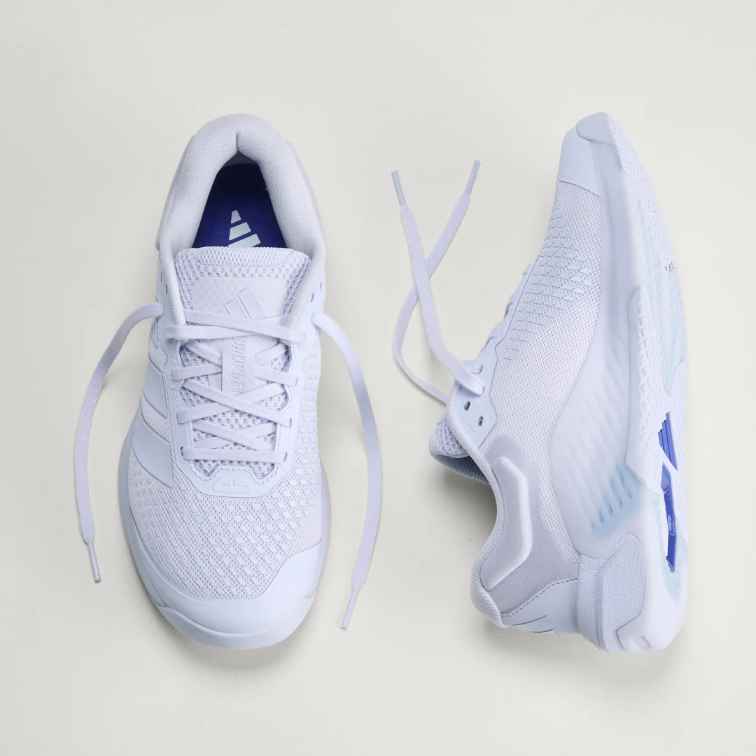 Detalle de Zapatilla de training Dropset 4 de Adidas – color violeta