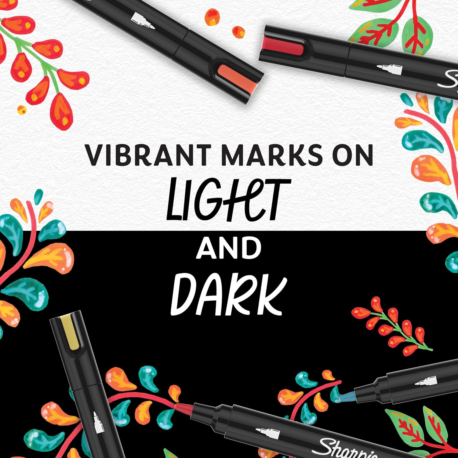 Thumbnail 5 de Sharpie Creative Marker Acrylic Paint Pens 12‑Count