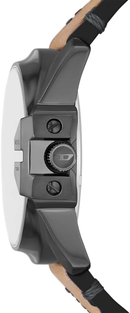 Thumbnail 1 de Diesel Master Chief Dreizeiger – 46 mm Edelstahluhr mit Lederarmband