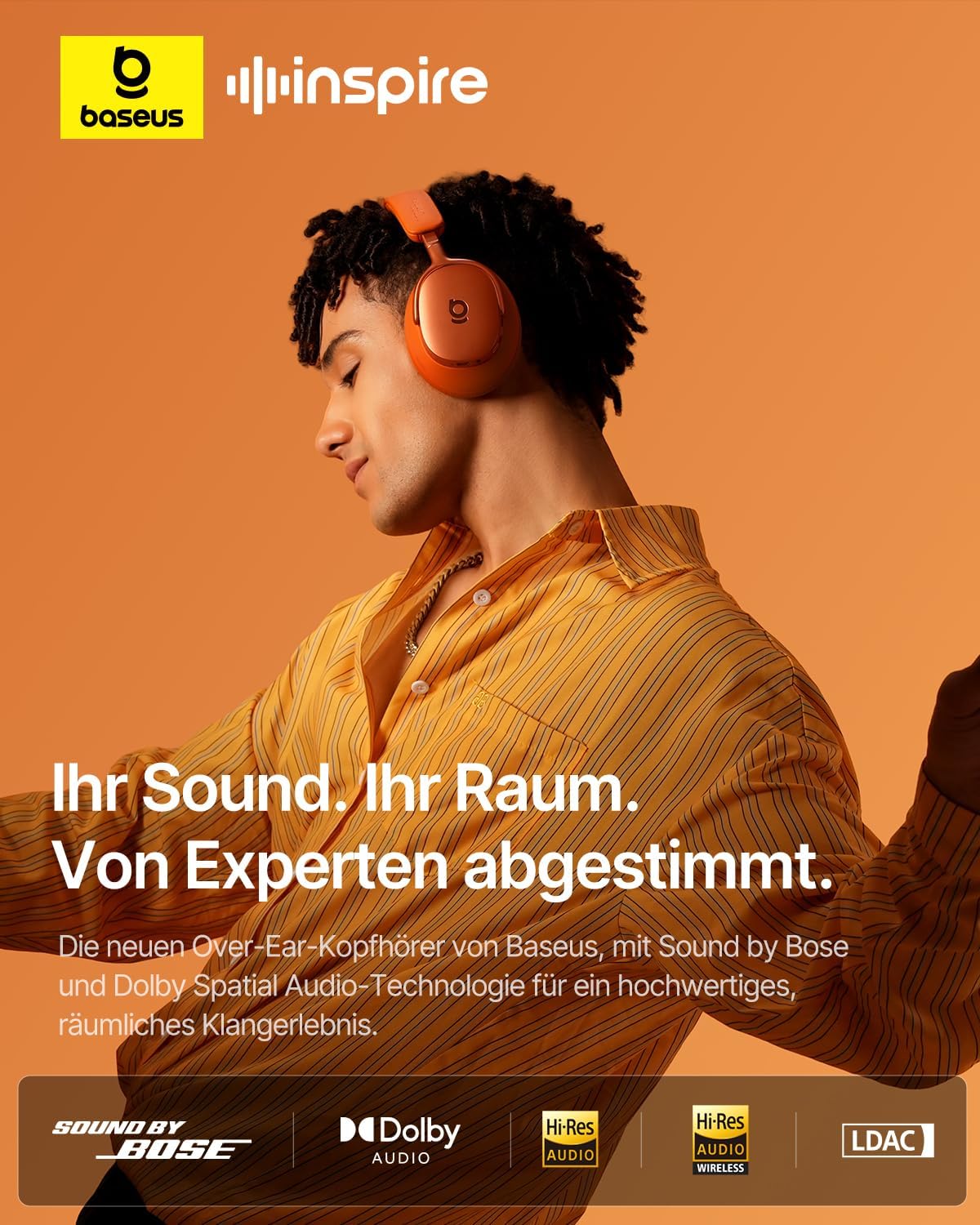 Thumbnail 1 de Baseus Inspire XH1 Noise-Cancelling Kopfhörer