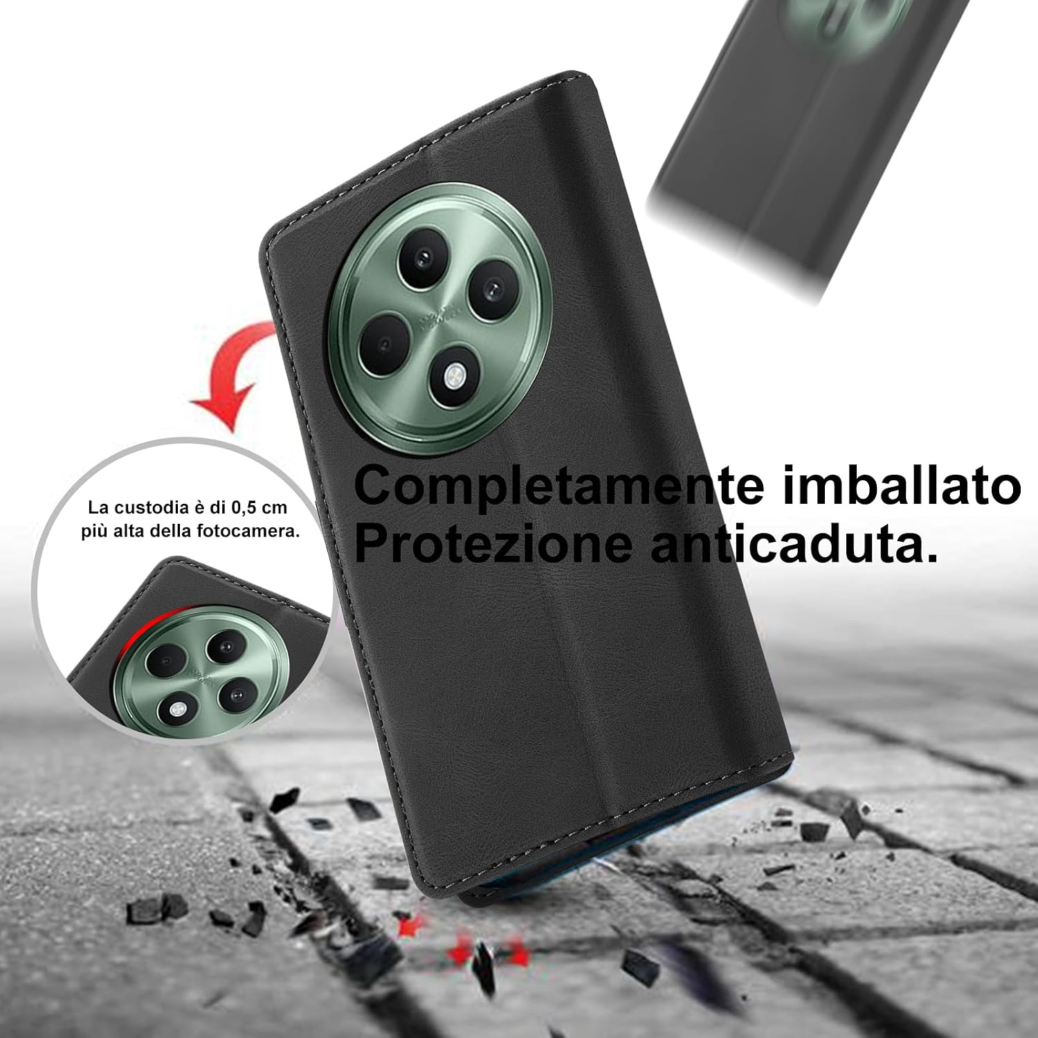 Thumbnail 1 de Giyer Cover OPPO Reno12 FS 5G, 6,6 pollici