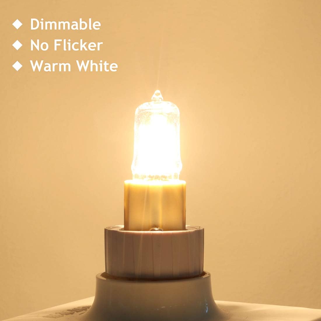 Detalle 2 de Comyan G9 Halogen 28W Warm White 2800K Bulbs
