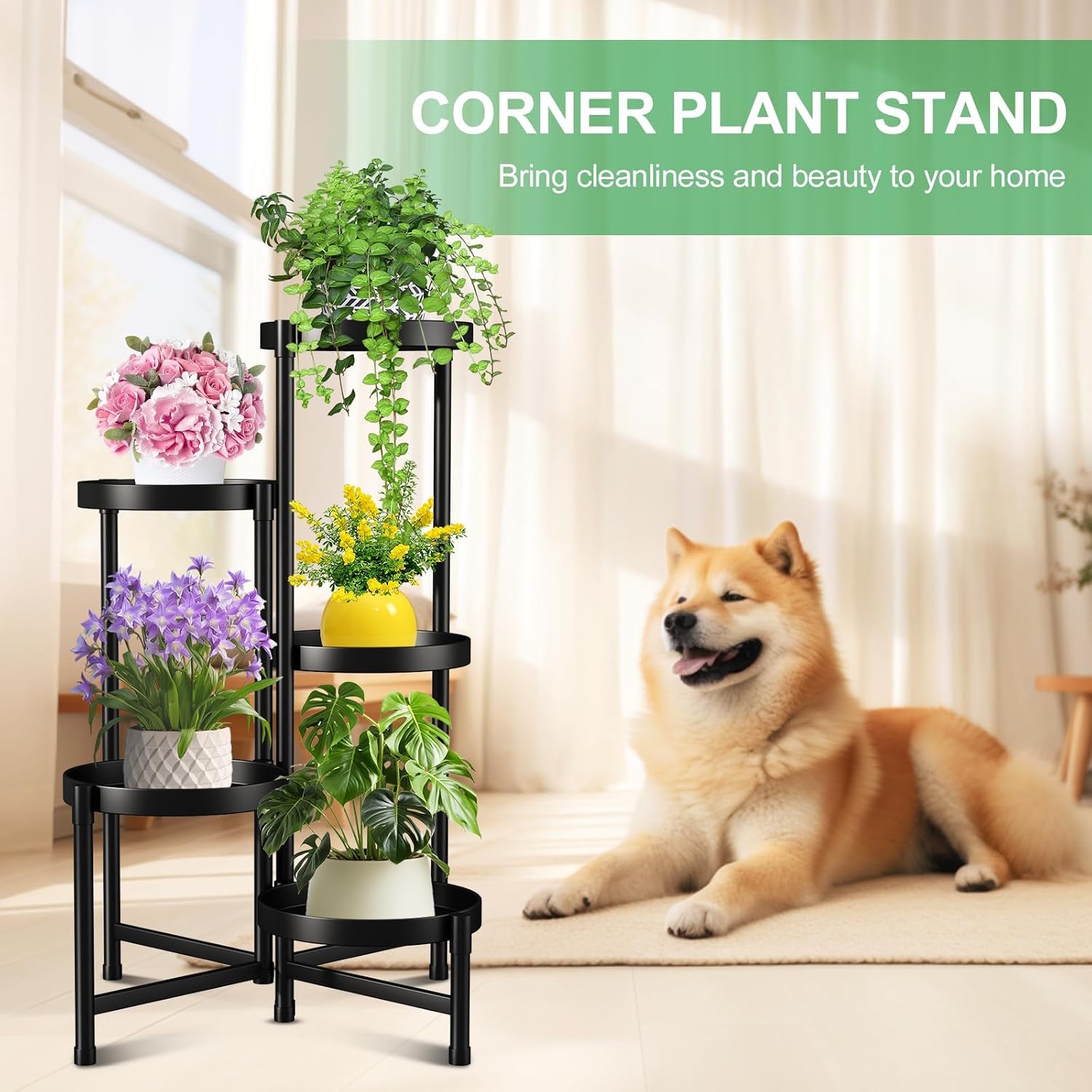 Thumbnail 4 de Plant Stand, 5-Tier