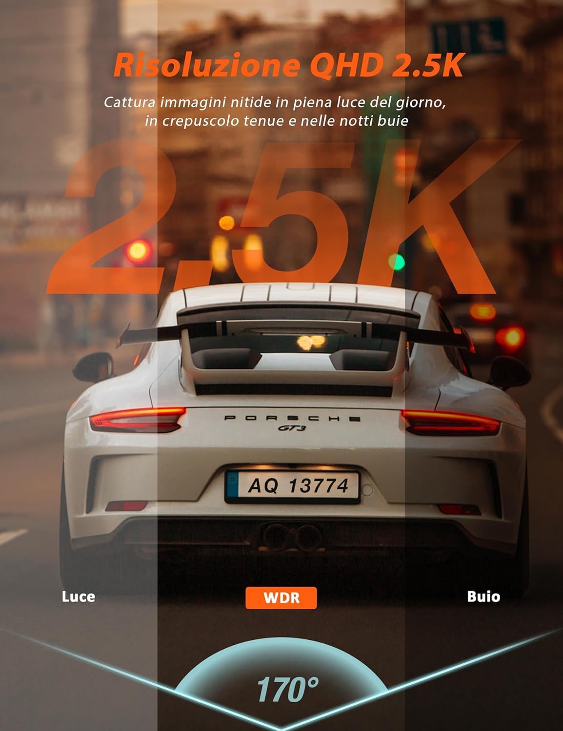 Detalle de iZEEKER 2.5K Dash Cam