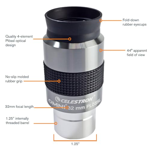 Detalle 2 de Celestron 93323 Omni Series 32 mm eyepiece ðŸ”