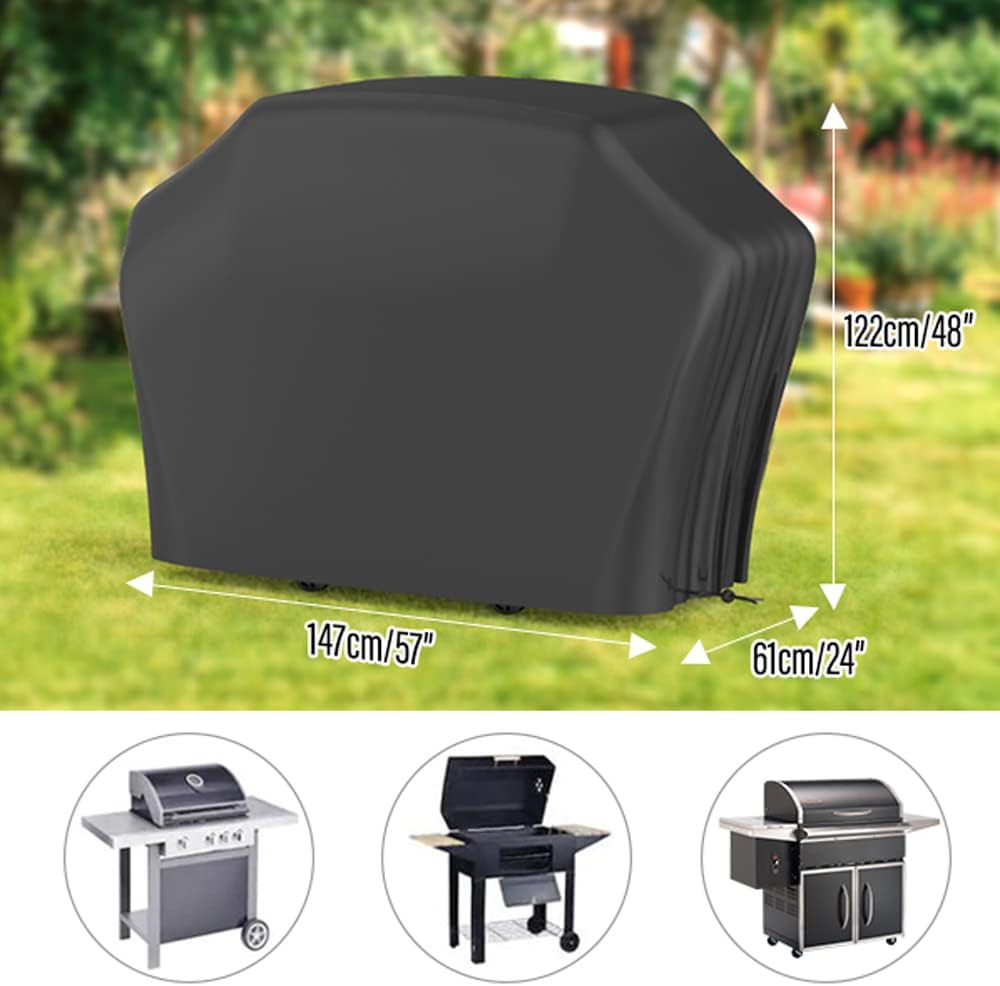 Detalle de BBQ Covers Waterproof Heavy Duty Large – 4 Burner Cover for Weber, Brinkmann