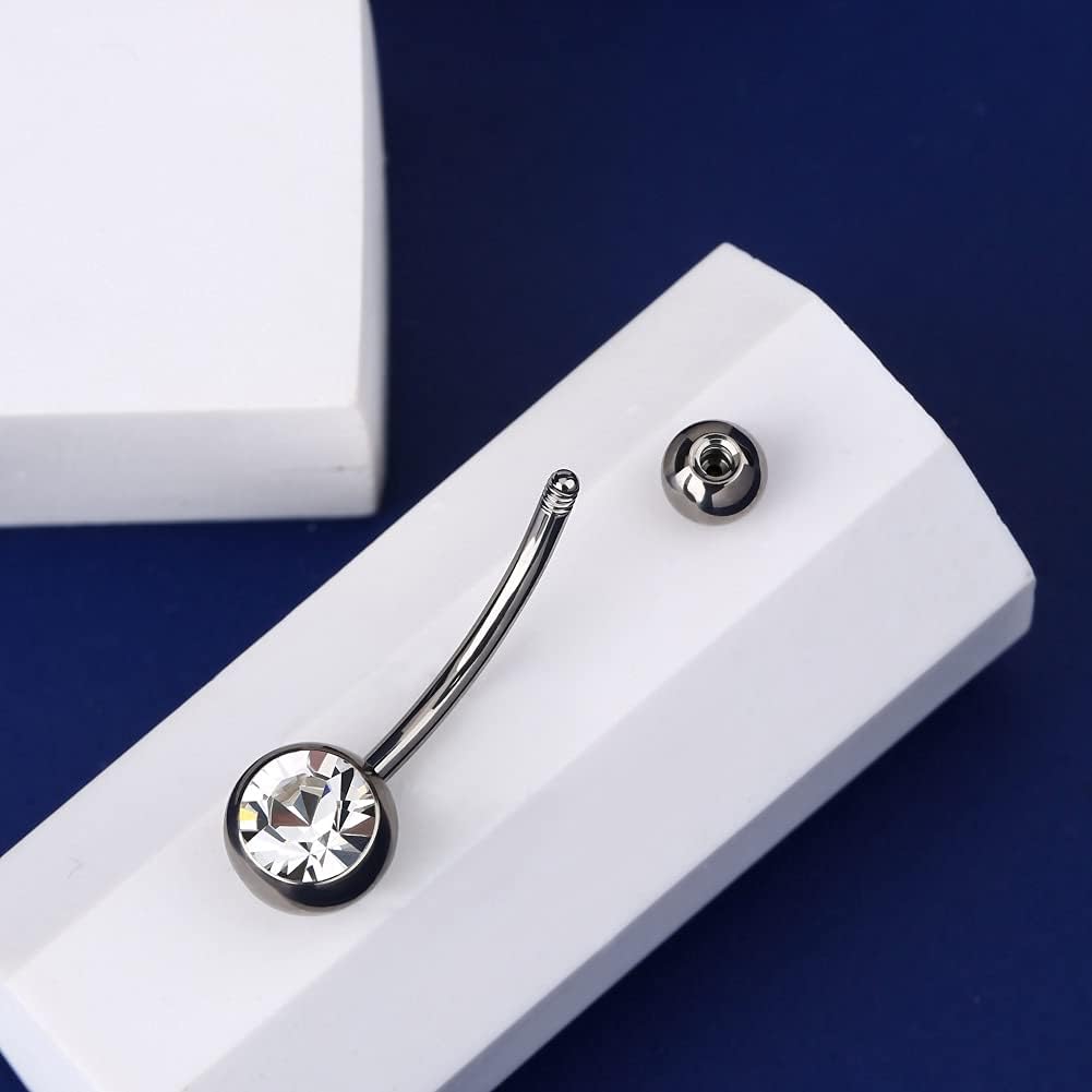 Thumbnail 4 de OUFER 14G 14 mm Piercing nombril Titane