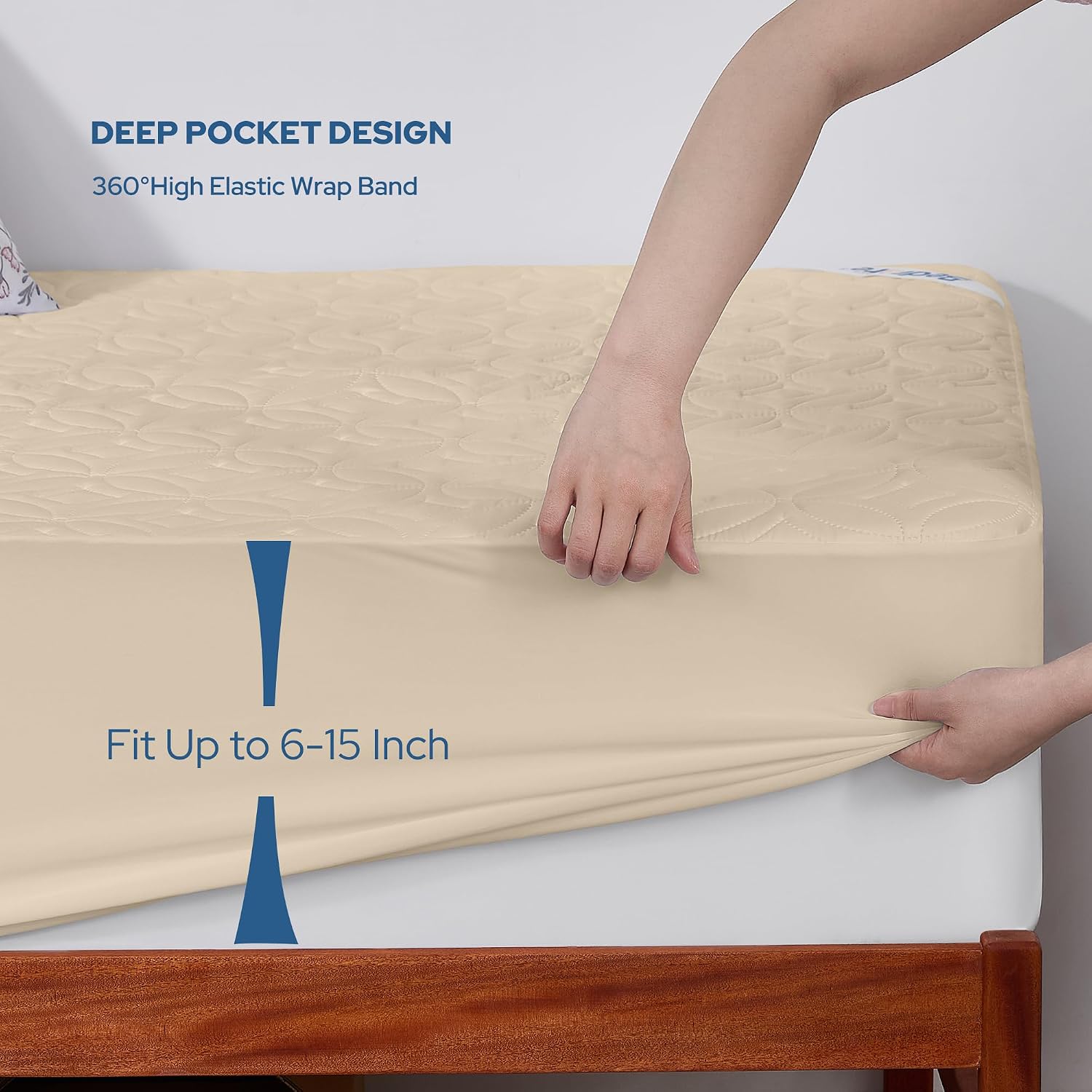 Detalle de BEDLORE Mattress Protector Twin XL