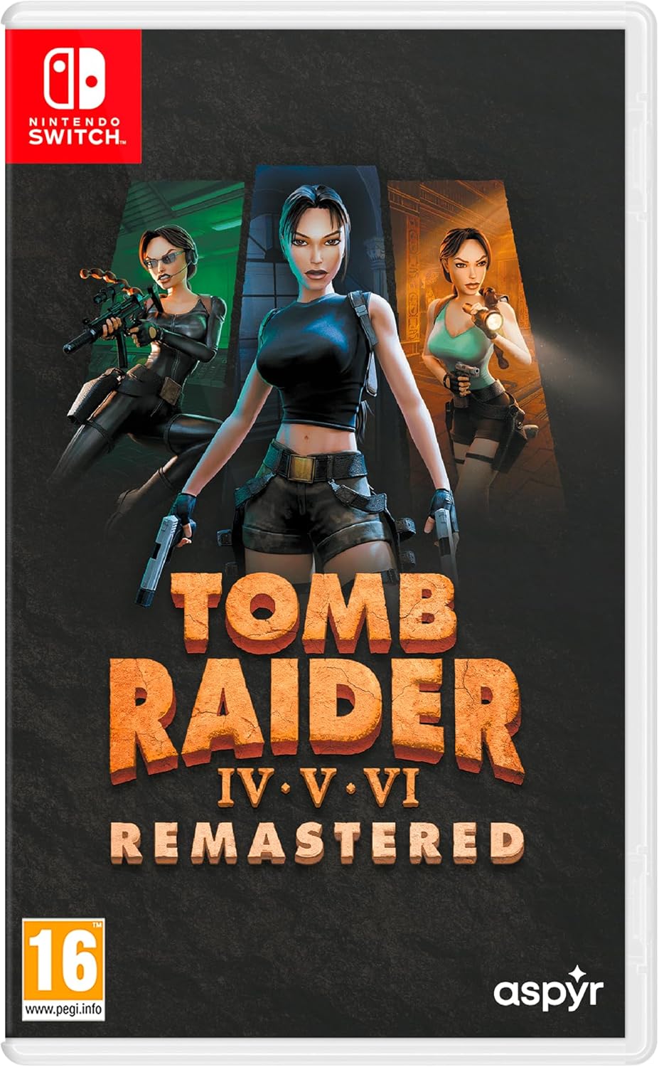 Detalle de Tomb Raider IV–VI Remastered for Switch