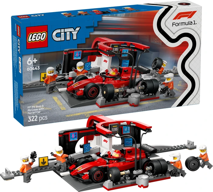 Thumbnail 4 de LEGO City F1 Boxenstopp 60443