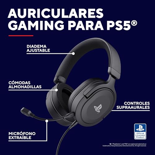Detalle 2 de GXTrust 498 Forta Auriculares gaming PS5 con micrófono