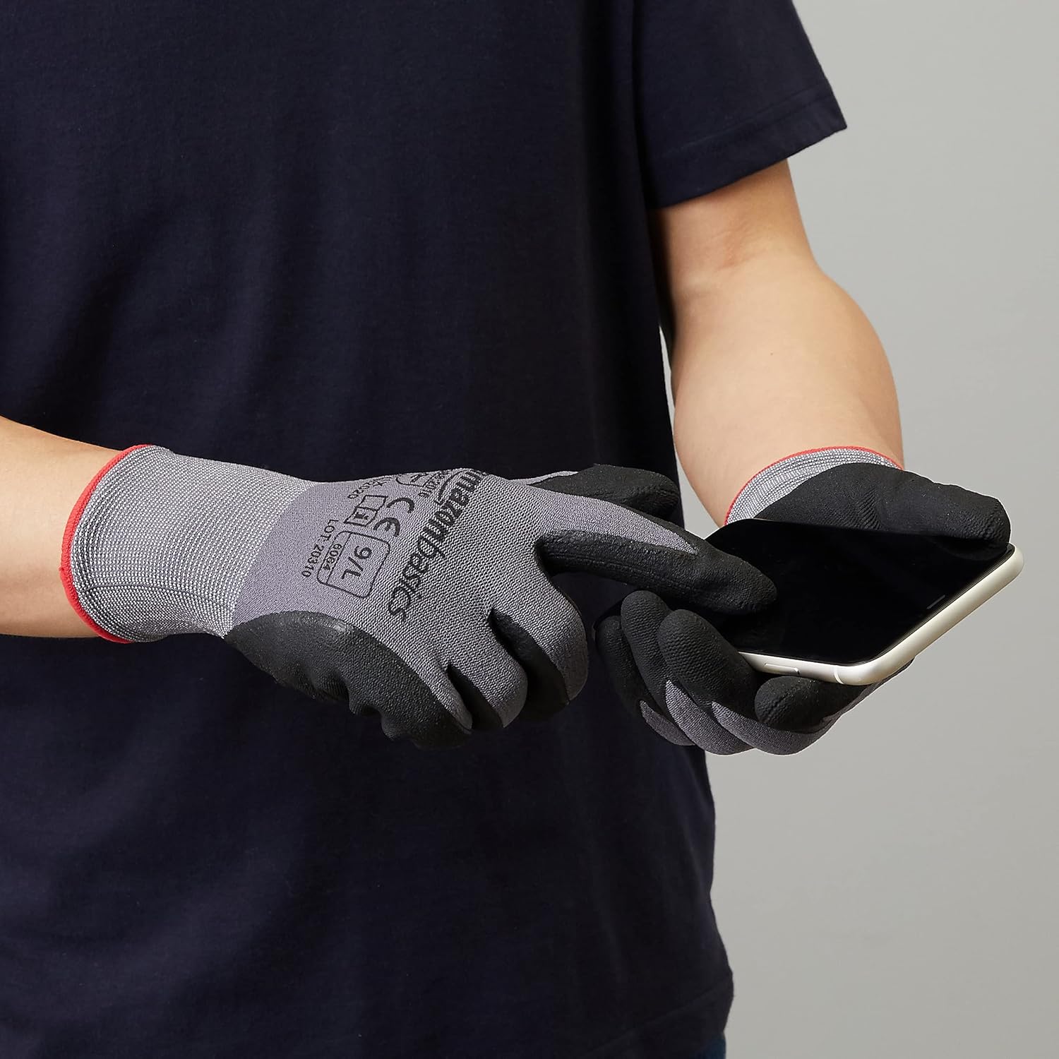 Thumbnail 6 de Amazon Basics Micro-Foam Nitrile Gloves Size 9 🧤