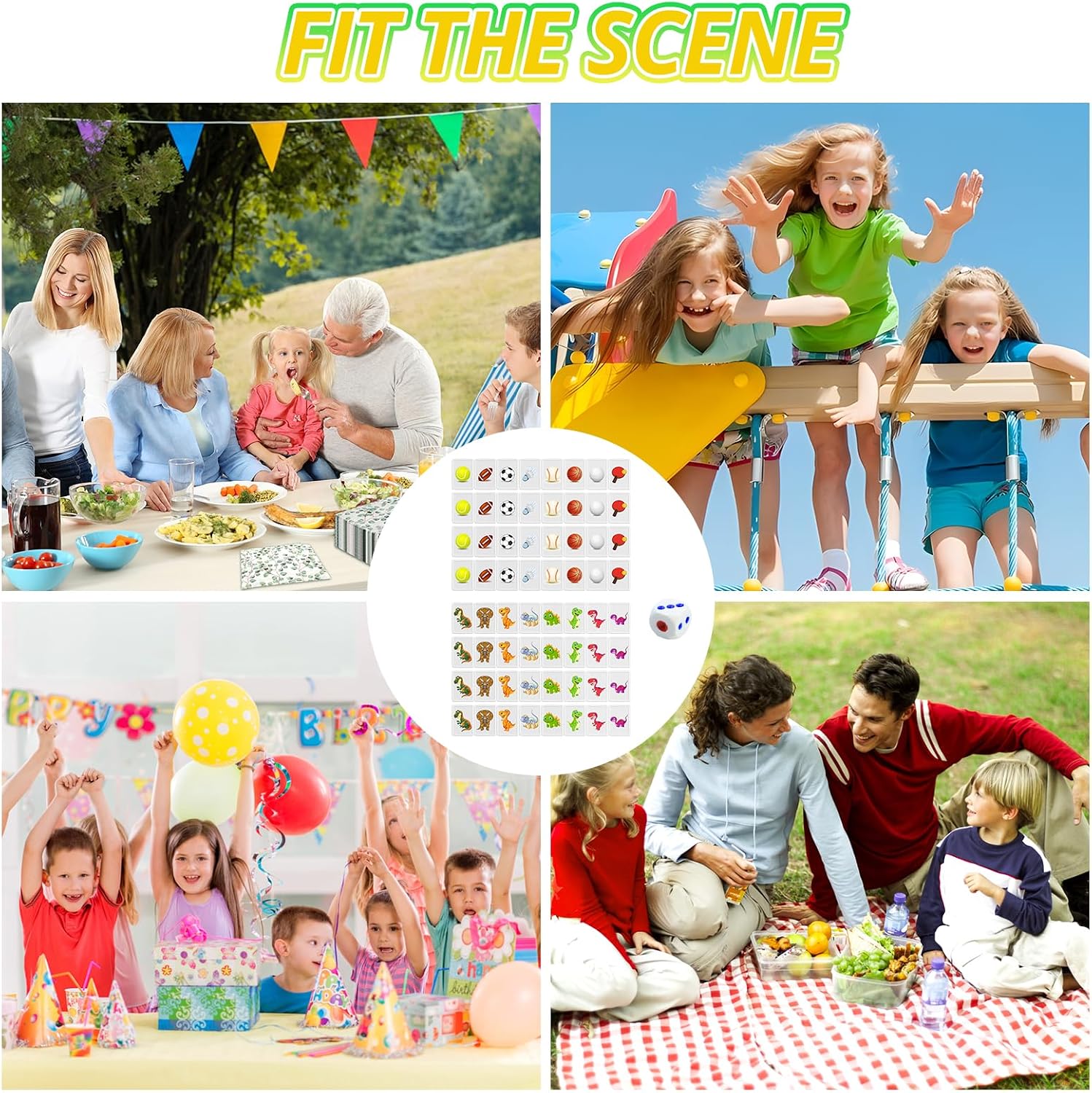 Thumbnail 5 de SENLINLIN Mahjong Seaside Escape Game met 65 stenen van 30 mm en stickers