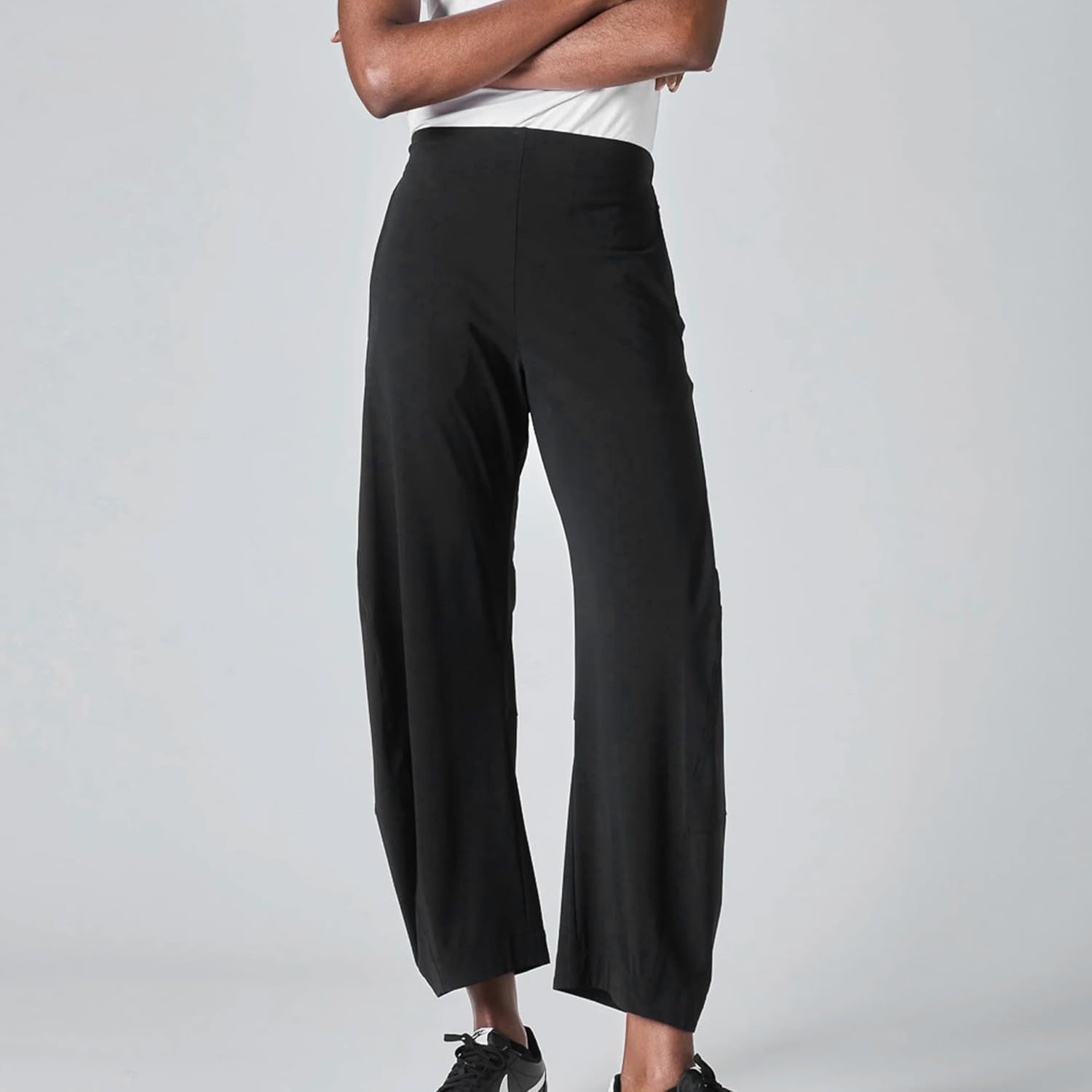 Thumbnail 3 de SeeLuNa Women Barrel Travel Pants with Elastic Back Waistband and Pockets