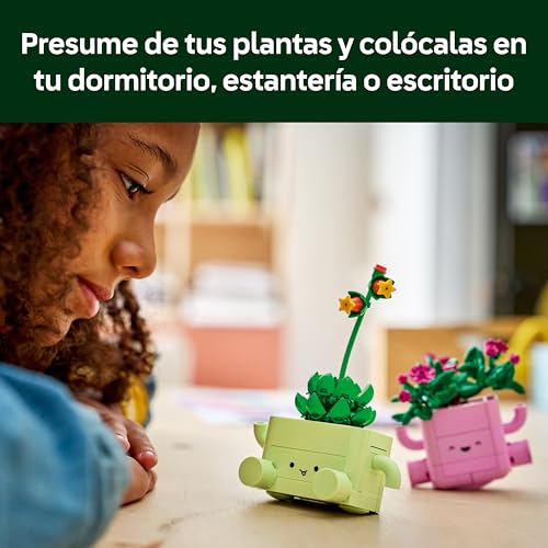 Thumbnail 5 de LEGO Botanicals Plantas Bailarinas (11506): set con 2 plantas y macetas pastel para decorar interiores