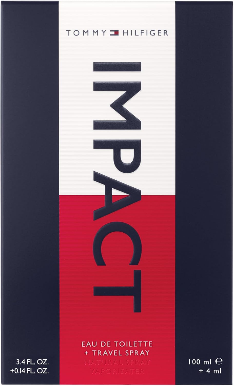 Detalle de Tommy Hilfiger Impact Eau de Toilette for Men (100 ml) – aromatic woody with citrus and spice