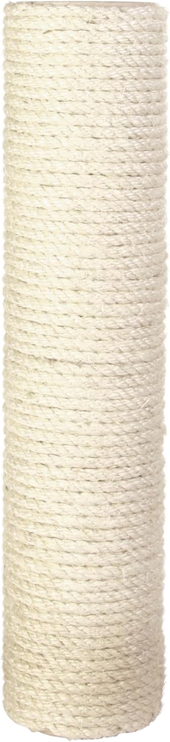 Detalle de TRIXIE Replacement Sisal Post for Scratching Posts, Cat Trees and Cat Towers (3.5 in x 15.7 in)