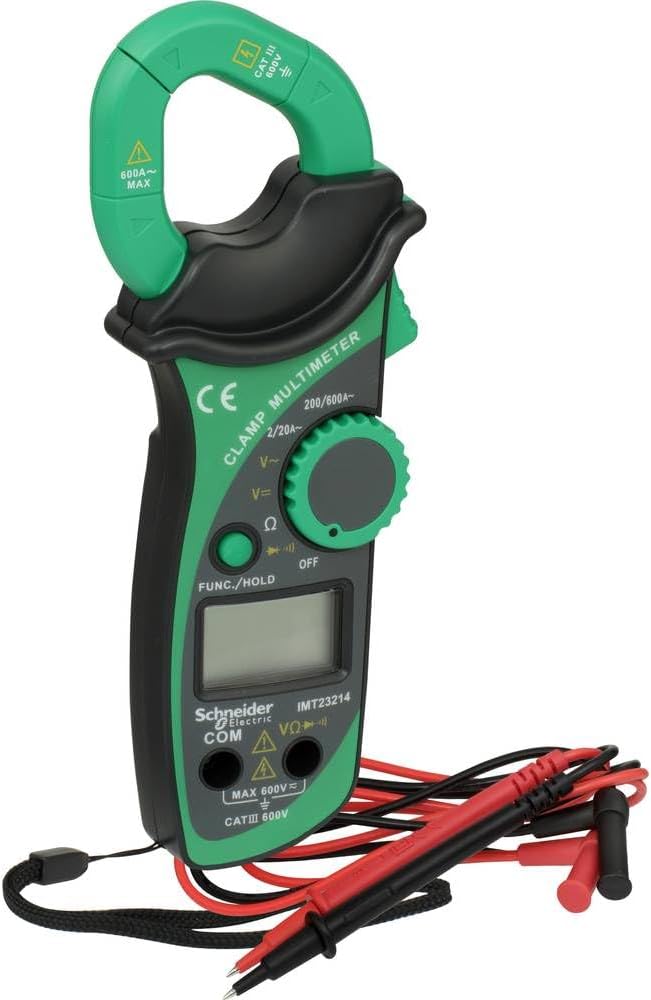 Detalle de Schneider Electric Thorsman digitale Strommesszange mit LCD-Display, IMT23214