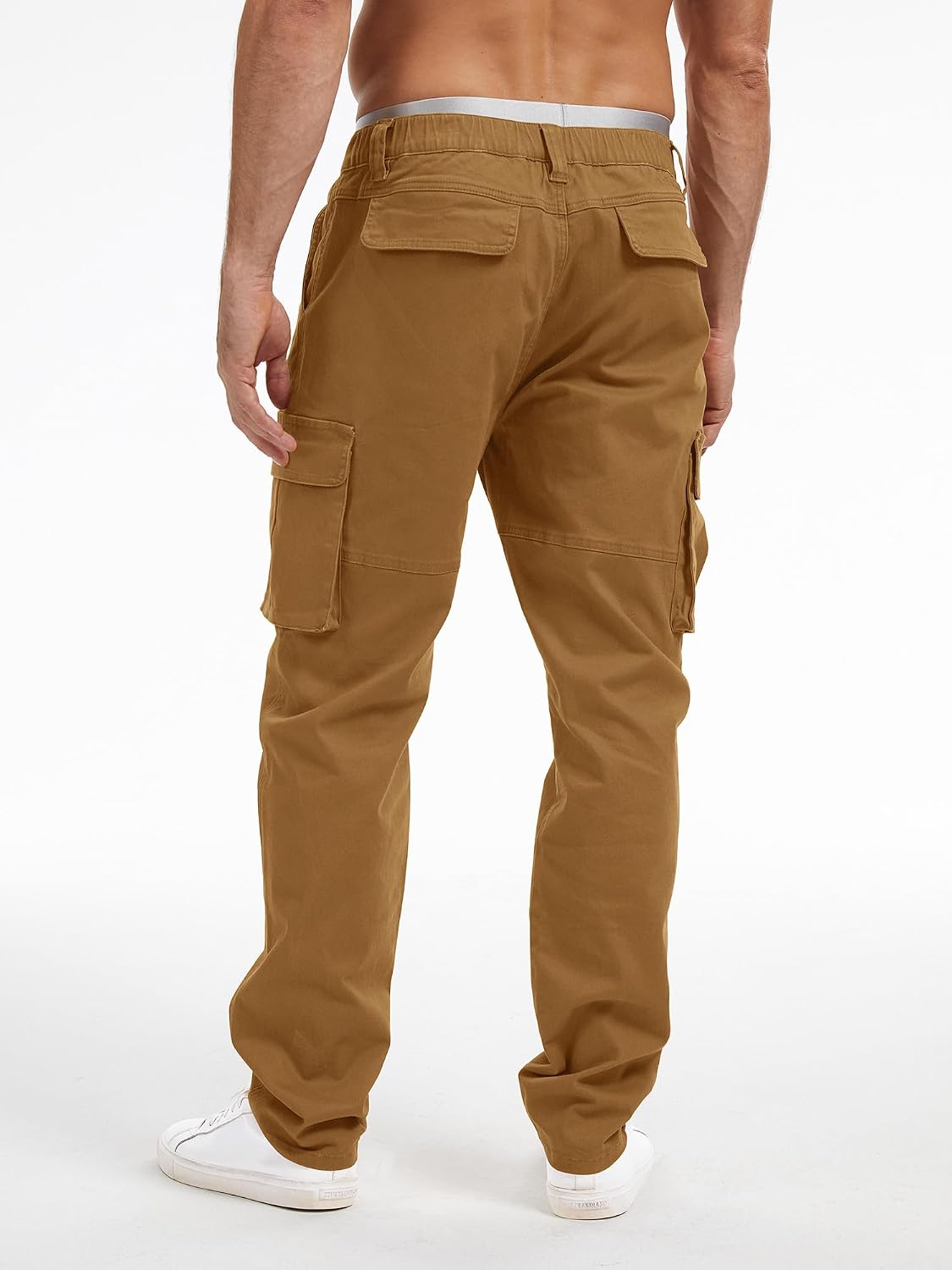 Thumbnail 3 de Breampot Herren Cargohose aus Baumwolle im Chino-Style – 6 Taschen für Freizeit, Outdoor & Arbeit