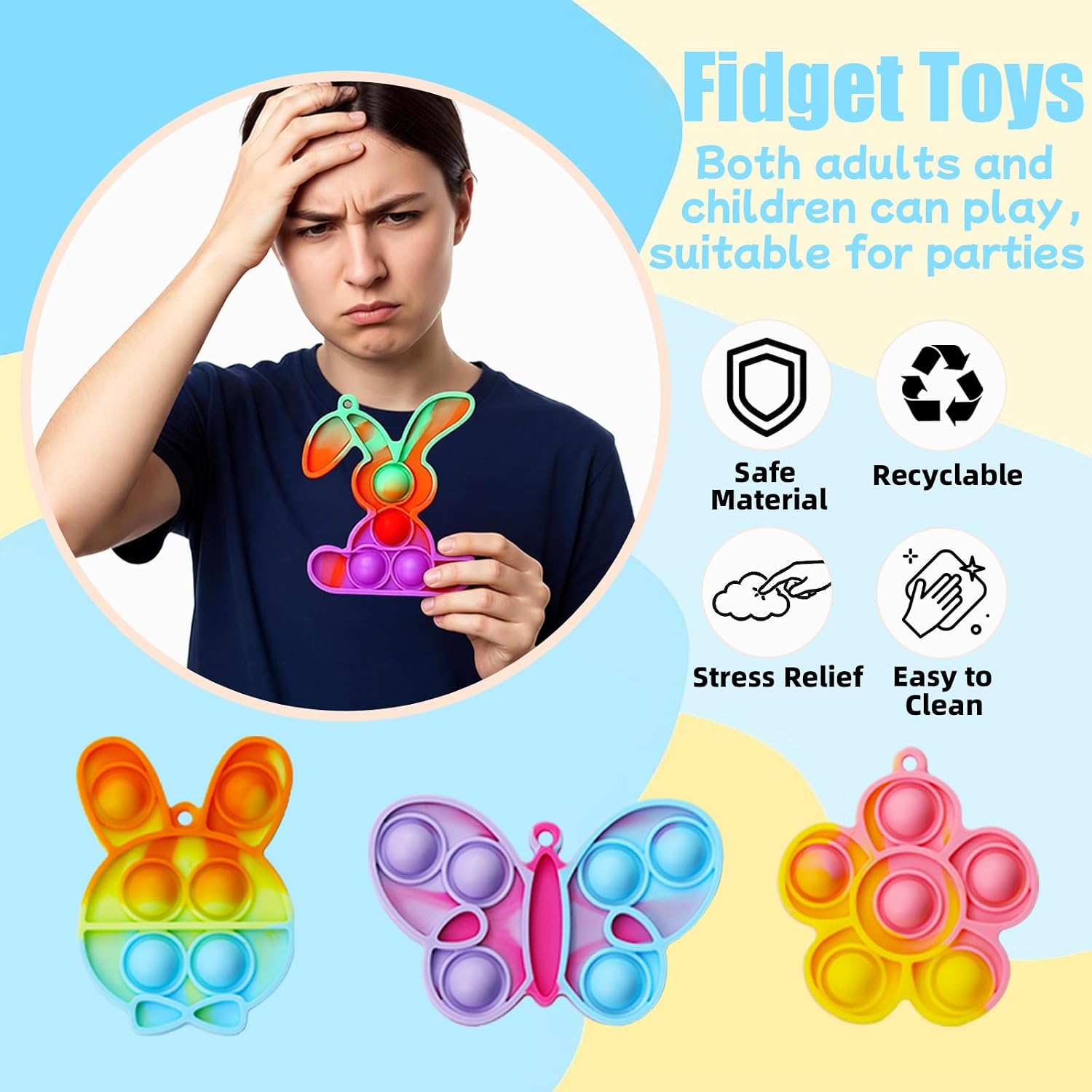 Thumbnail 4 de Wuridiwa Party Favor Set, 180 Pieces