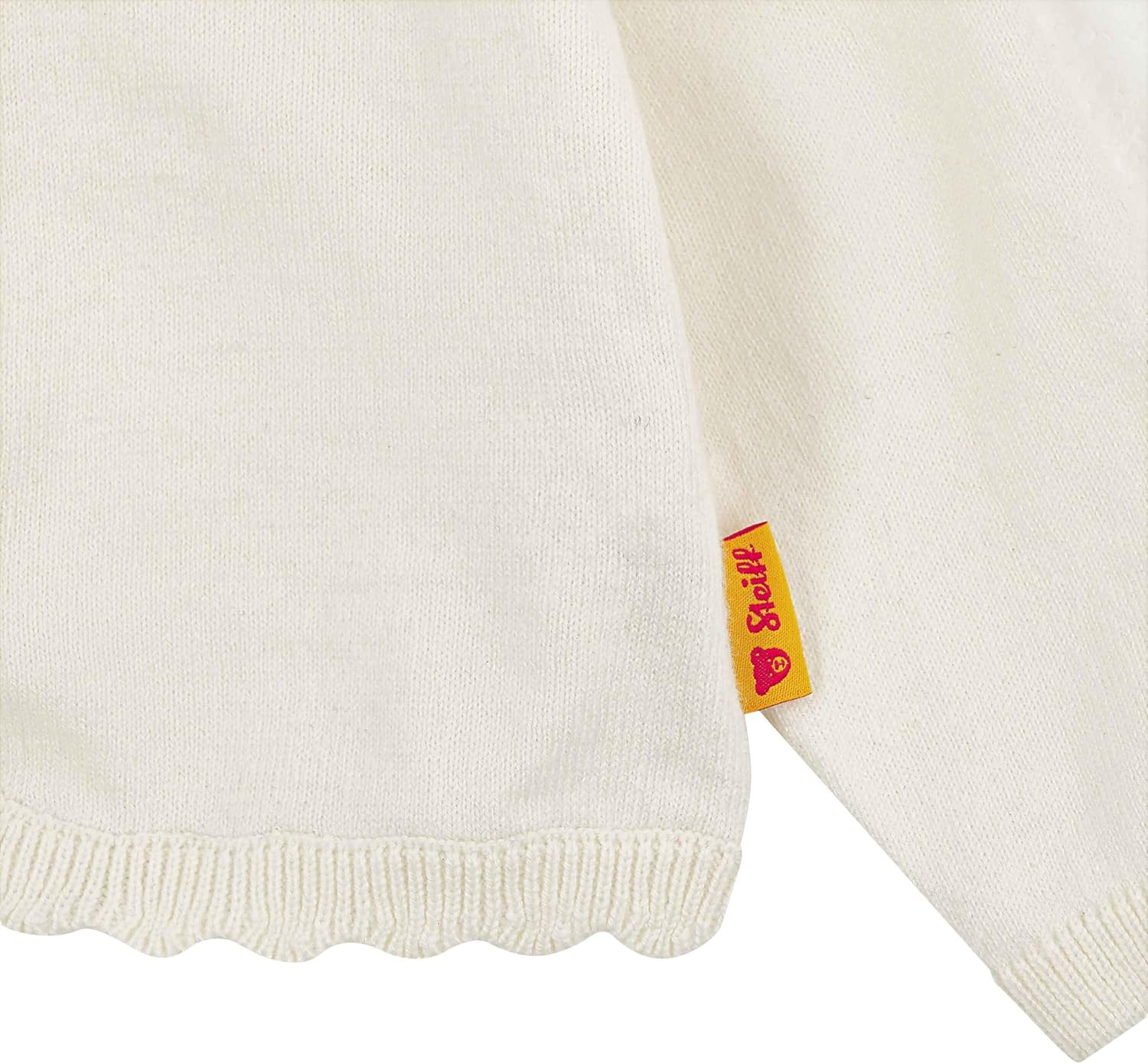 Detalle 2 de Steiff Baby-Mädchen Strickjacke Leichte Baumwolljacke