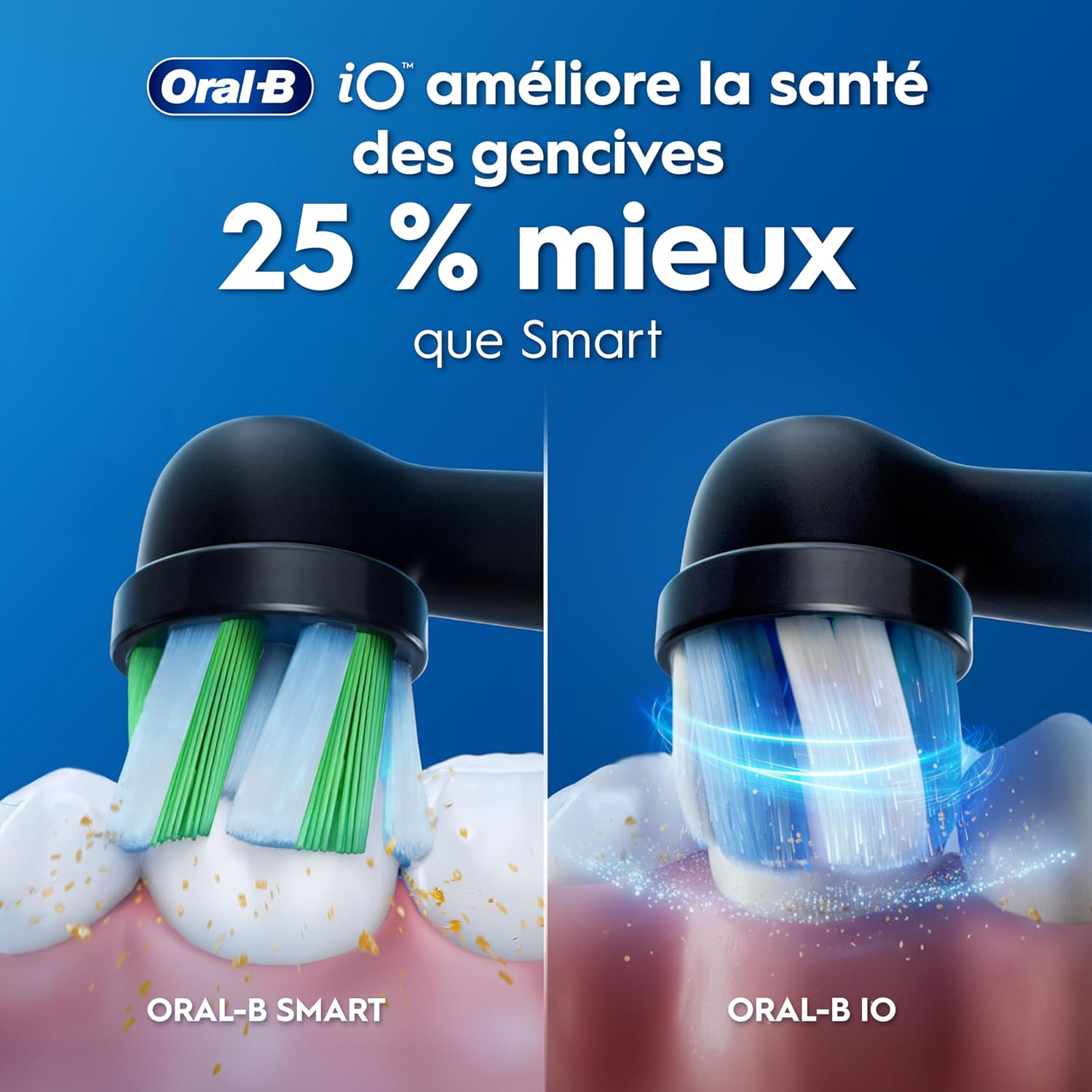 Thumbnail 5 de Oral‑B iO3 Brosse électrique noire, 3 modes