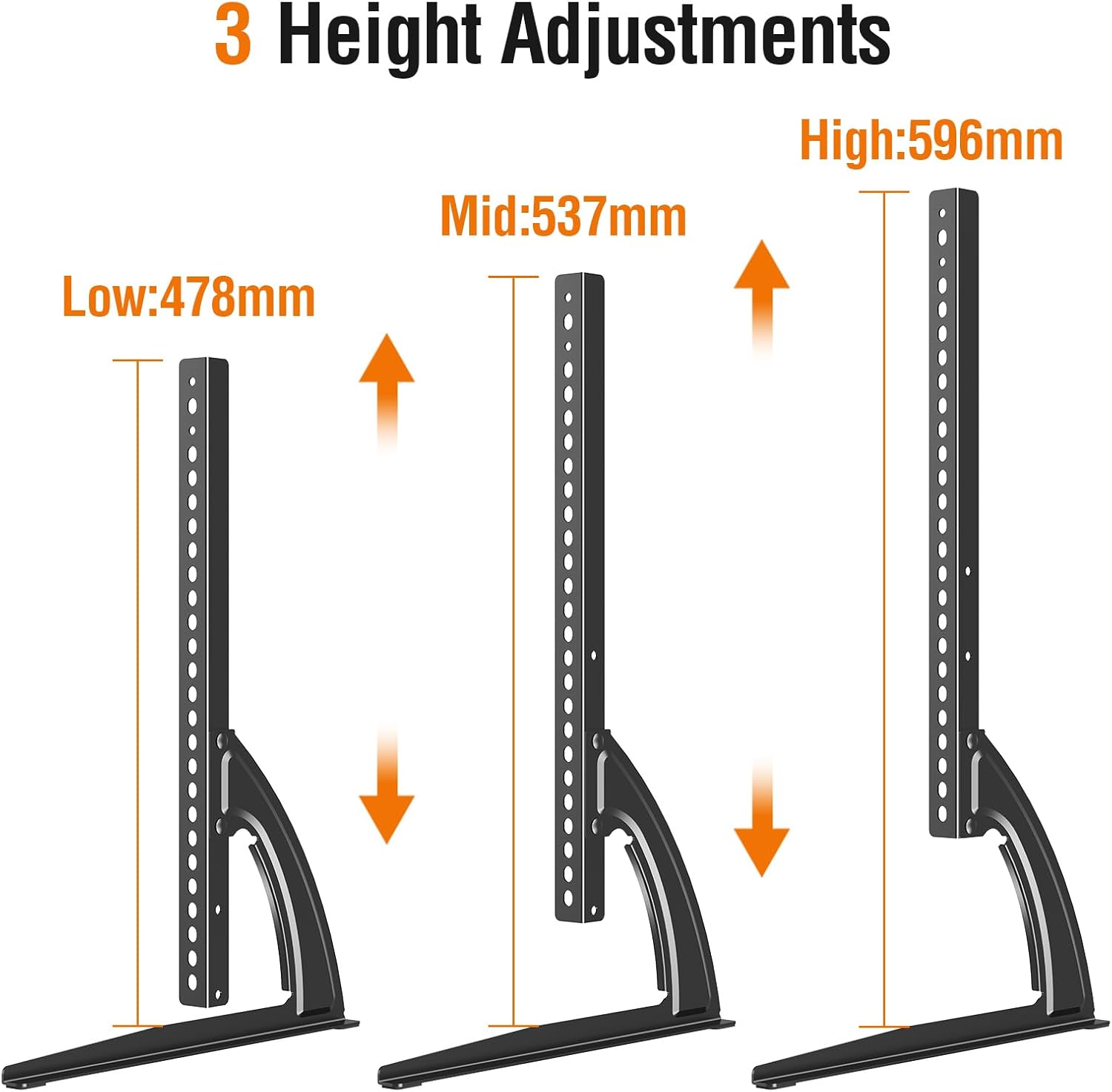 Detalle de ELIVED EV2005 TV Stand 27–55 inch