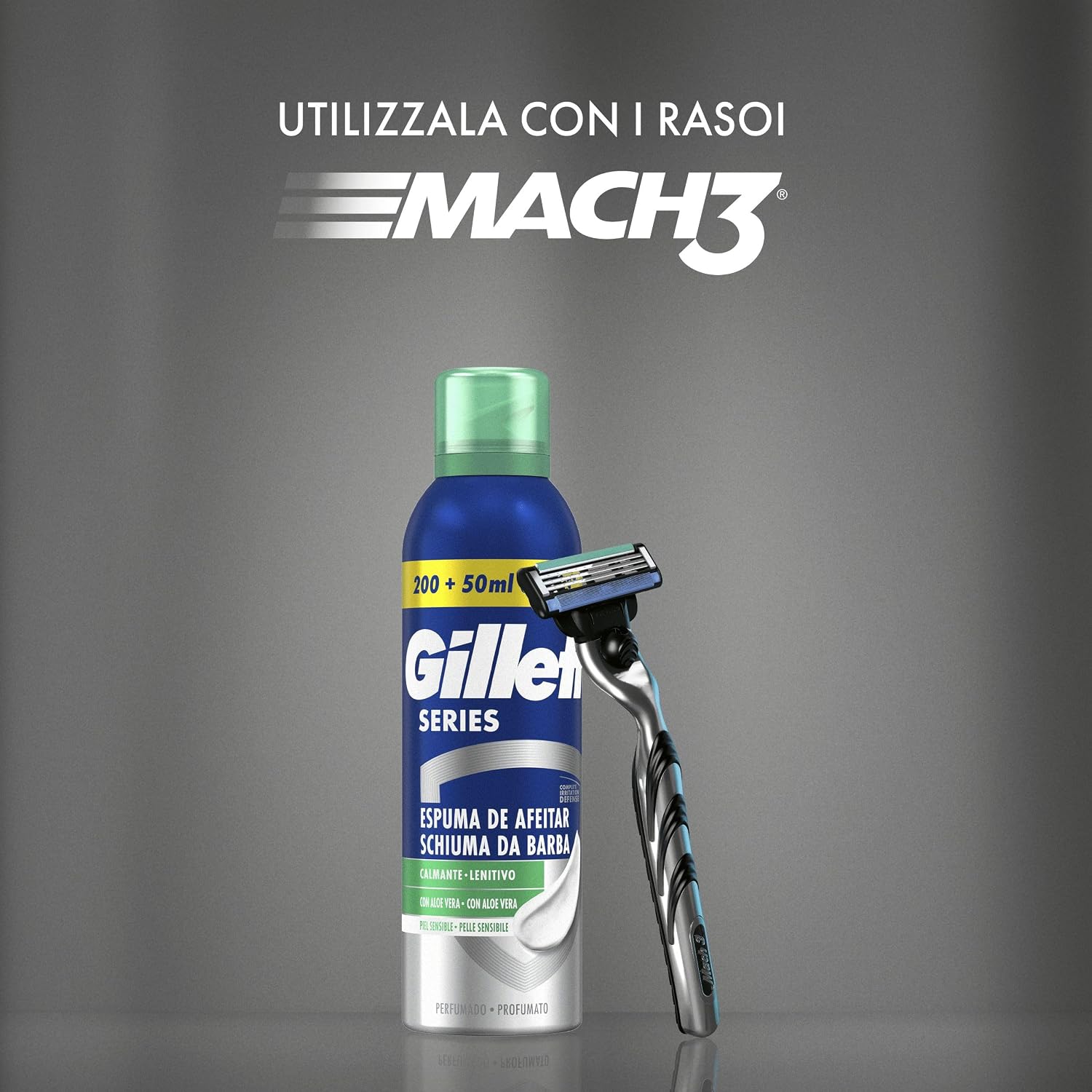 Thumbnail 6 de Gillette Series Schiuma da Barba Lenitiva 250 ml