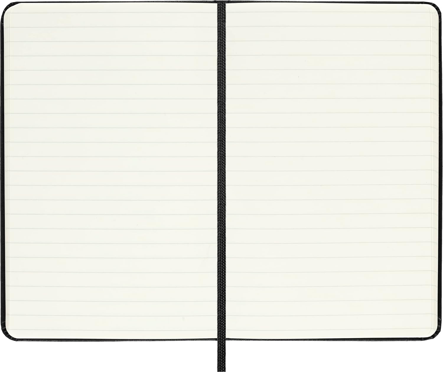 Thumbnail 5 de Moleskine Classic Pocket Notebook (Ruled) with Elastic Closure, Hard Cover, Black, 9 x 14 cm, 192 Pages