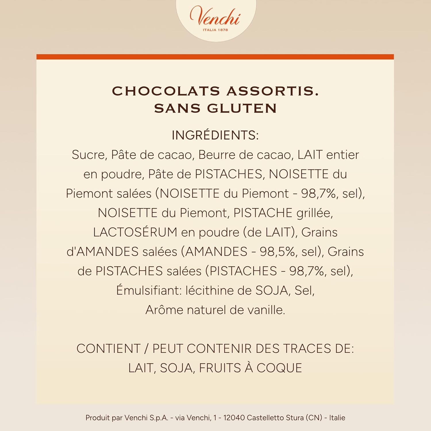 Thumbnail 1 de Venchi Étui de Petits Œufs au Chocolat Assortis sans gluten – 200 g