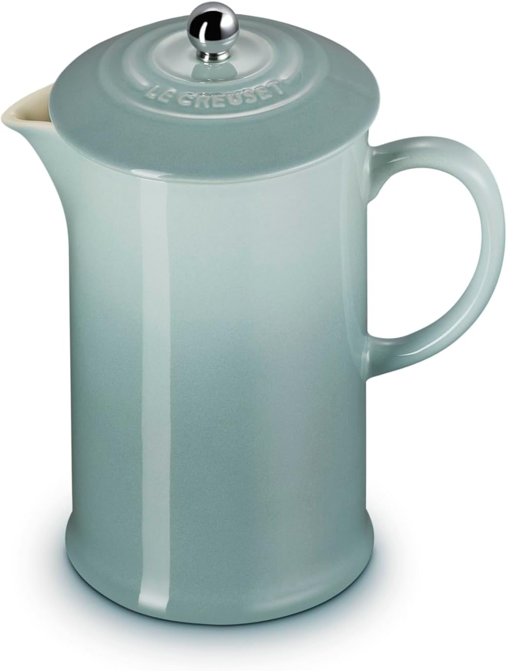 Thumbnail 4 de Le Creuset Stoneware Cafetière French Press, 1 Litre in Satin Black